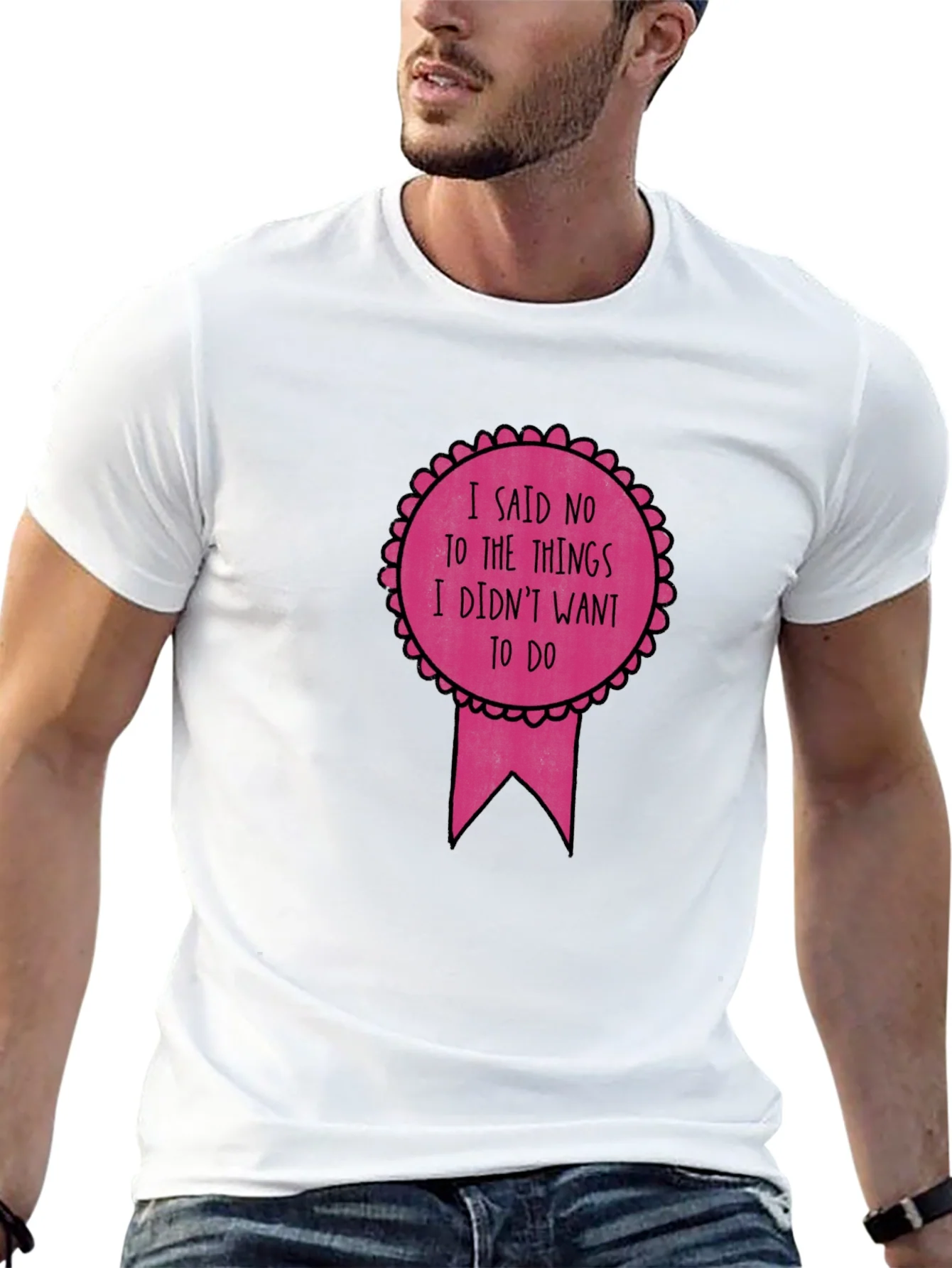 Funny Sarcastic Award Ribbon Graphic Tee