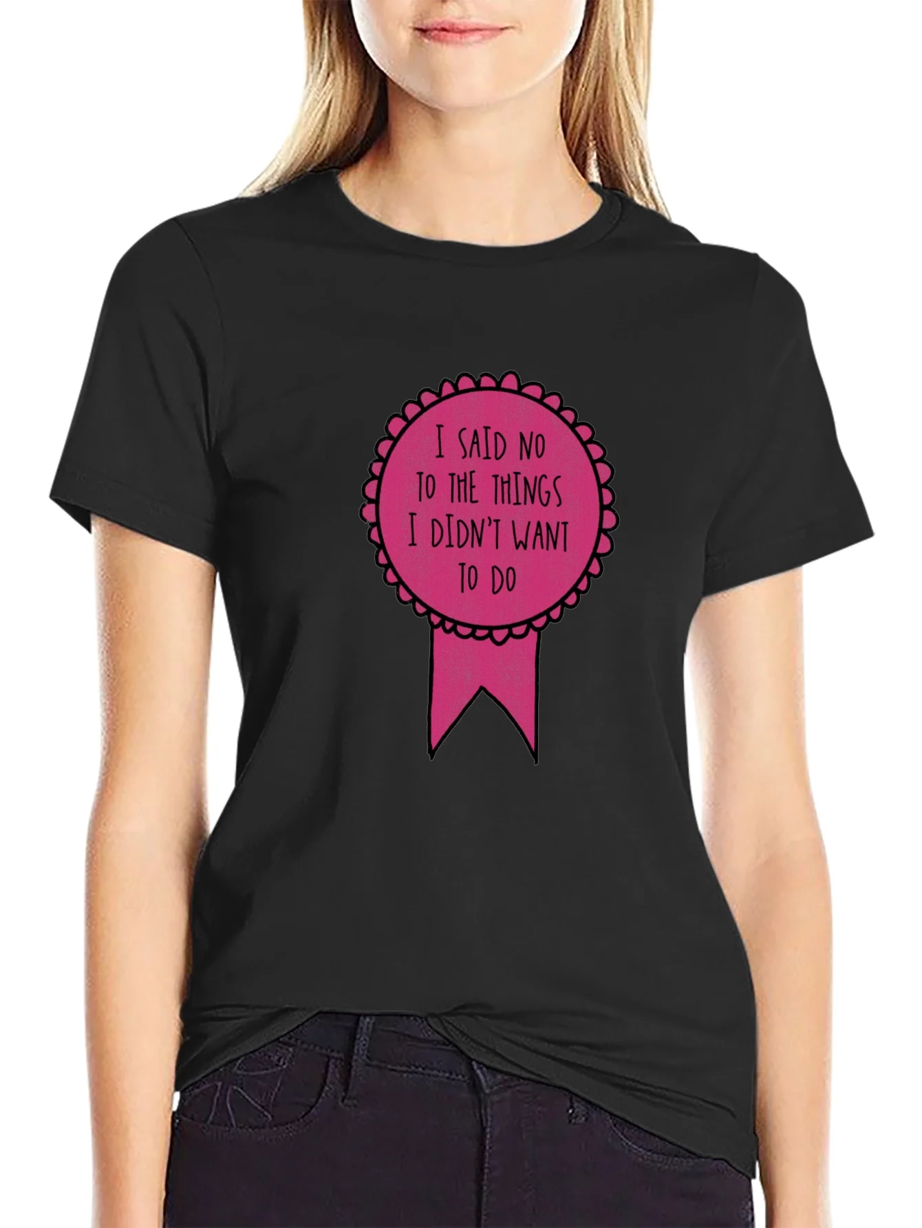 Funny Sarcastic Award Ribbon Graphic Tee