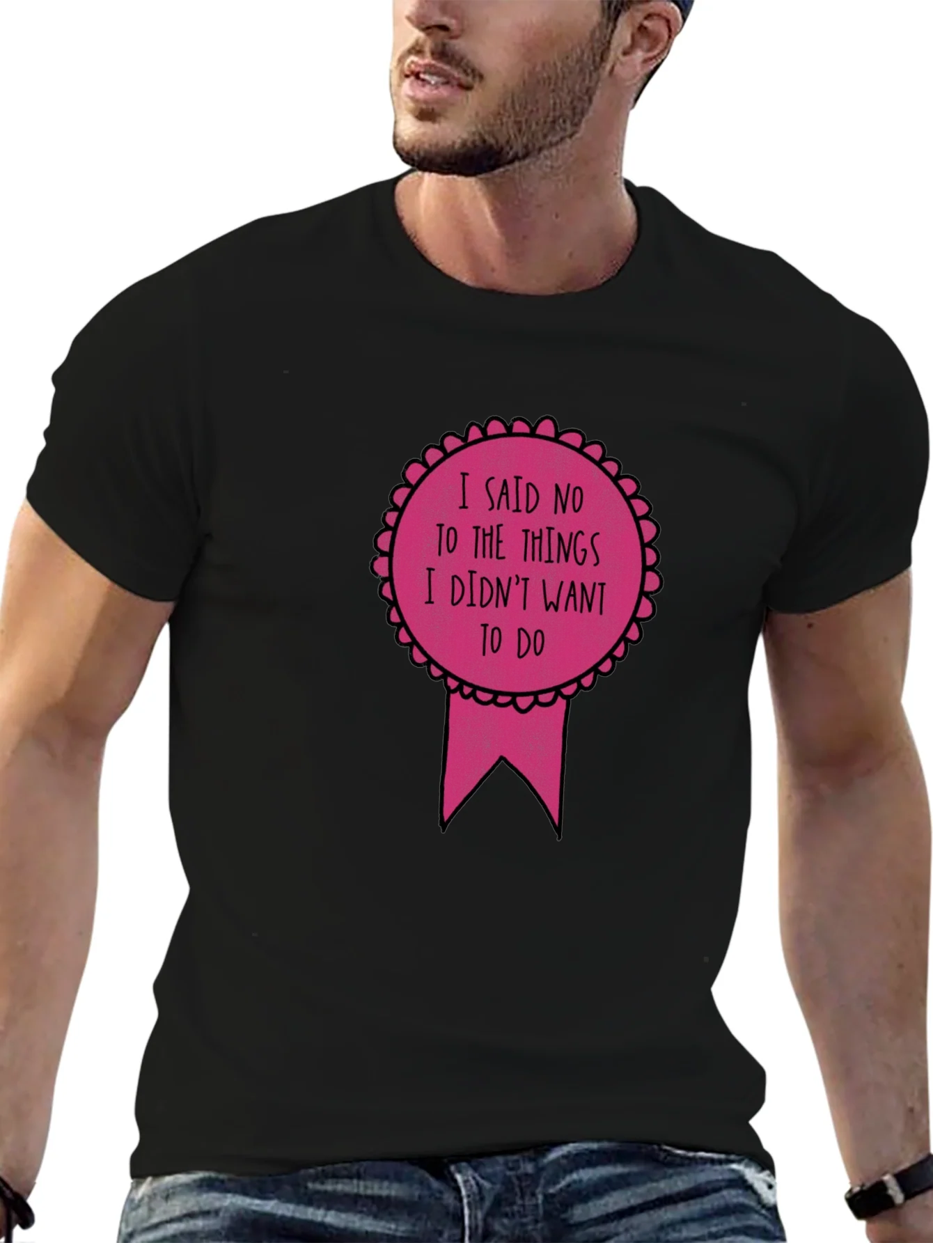 Funny Sarcastic Award Ribbon Graphic Tee