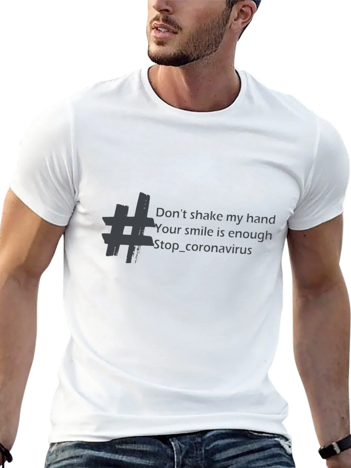 Dont Shake My Hand Graphic T-Shirt