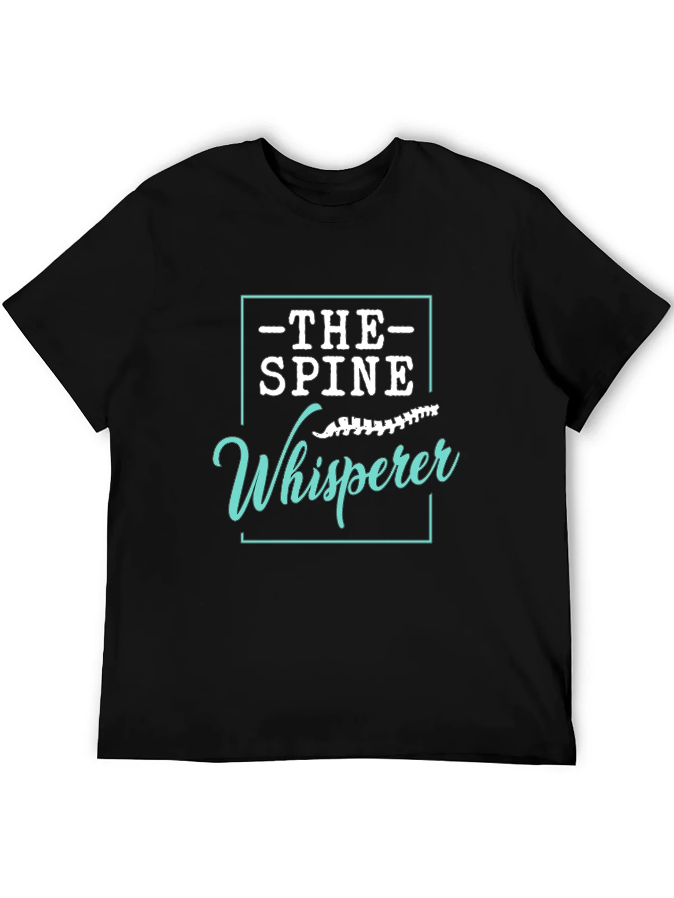 Chiropractor Humor Graphic T-Shirt - Spine Whisperer
