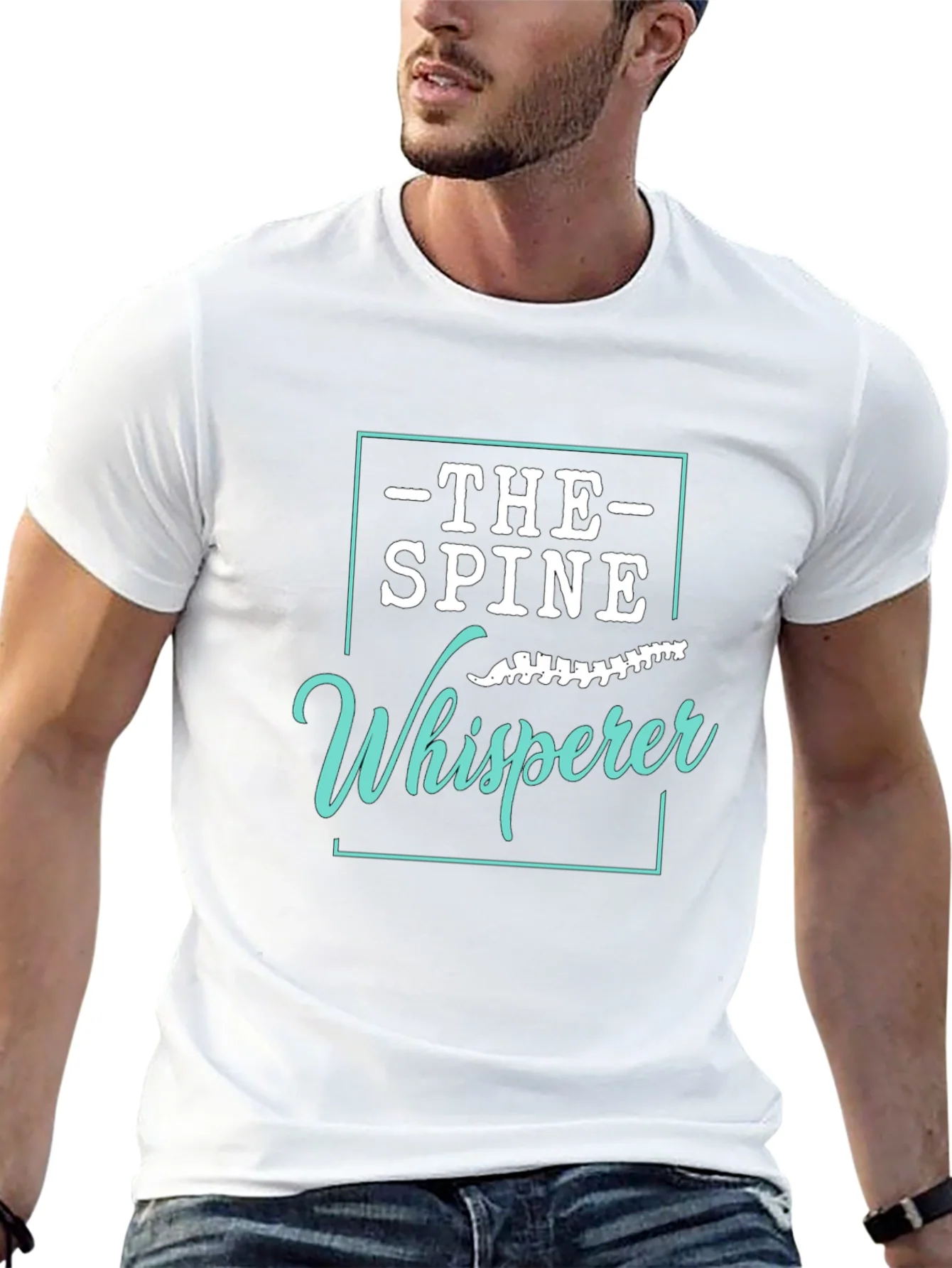 Chiropractor Humor Graphic T-Shirt - Spine Whisperer