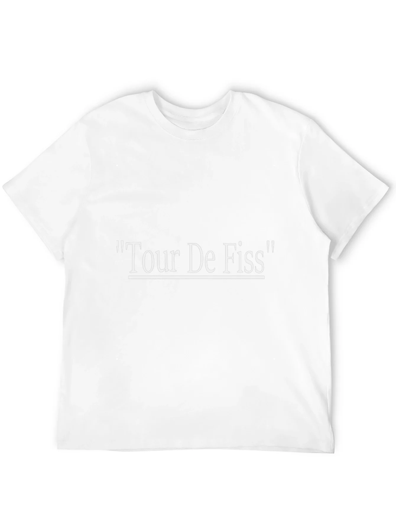 Tour De Fiss Black Graphic T-Shirt