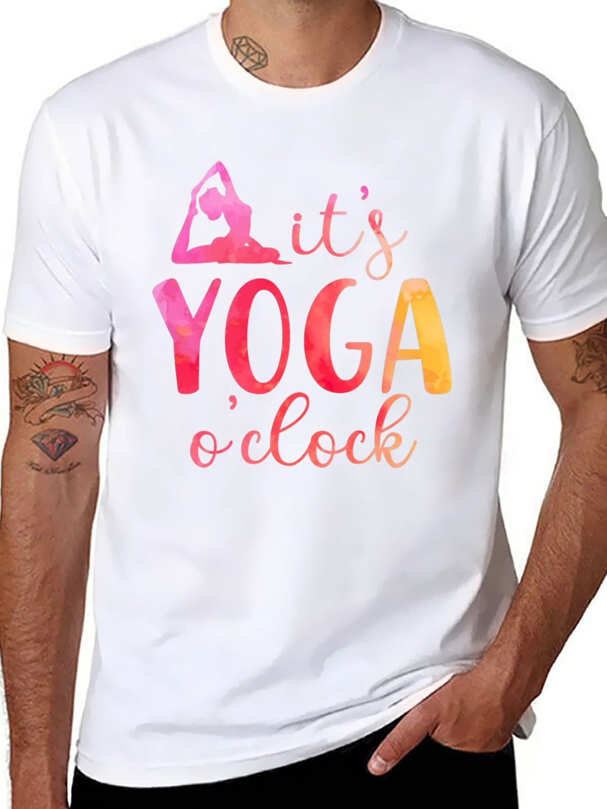 Yoga OClock Graphic T-Shirt