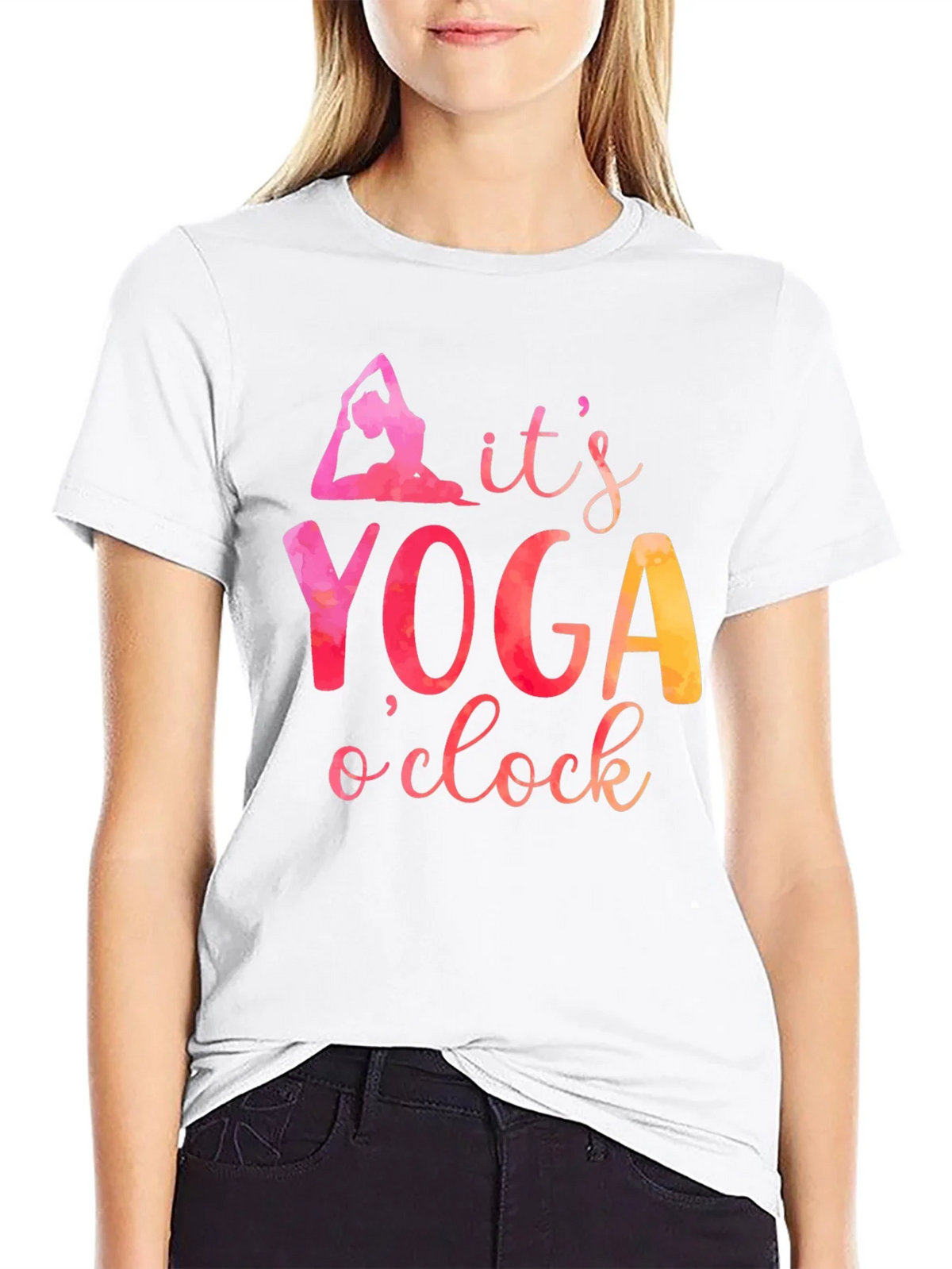 Yoga OClock Graphic T-Shirt
