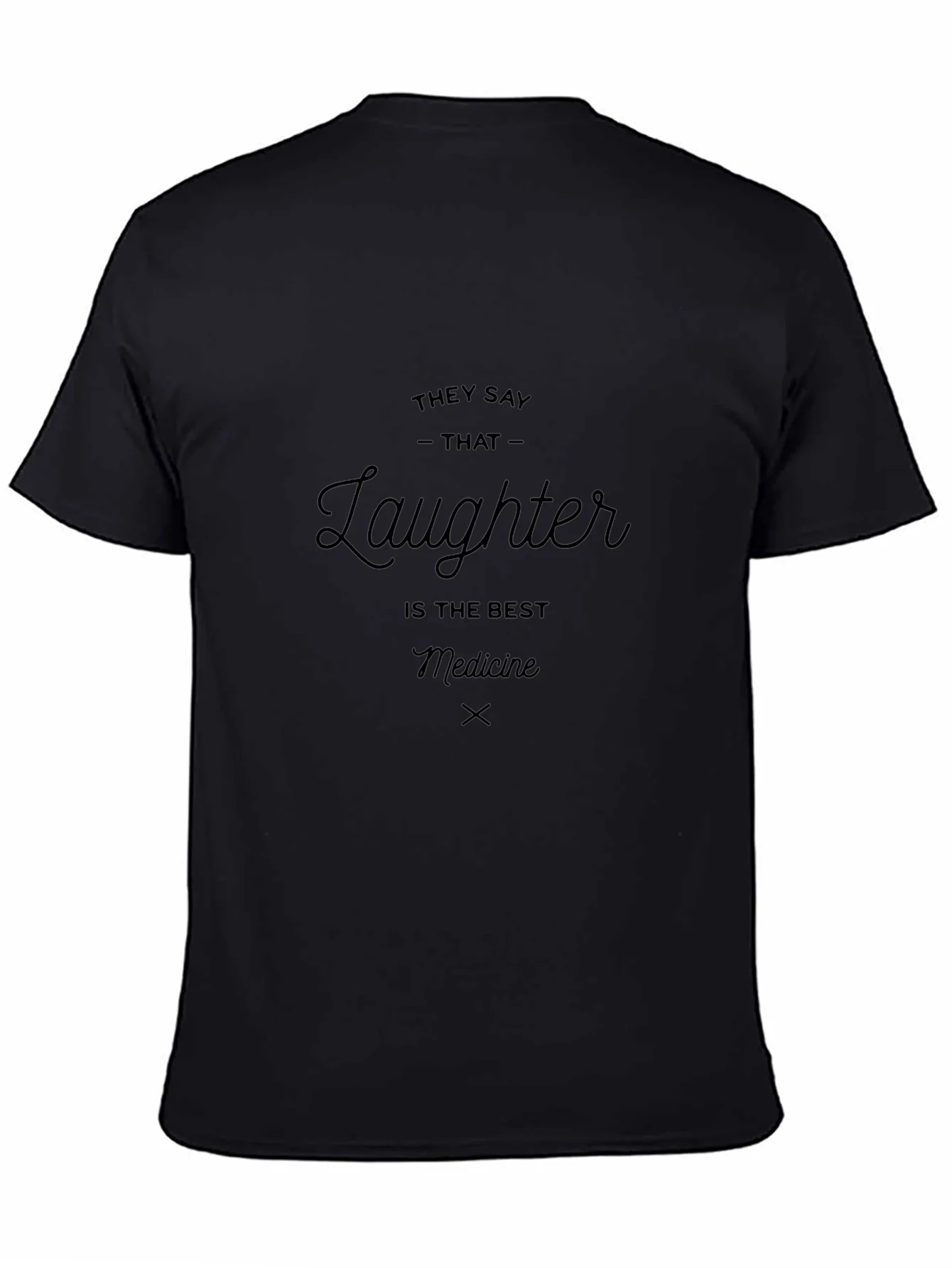 Laughter is the Best Medicine Graphic T-Shirt