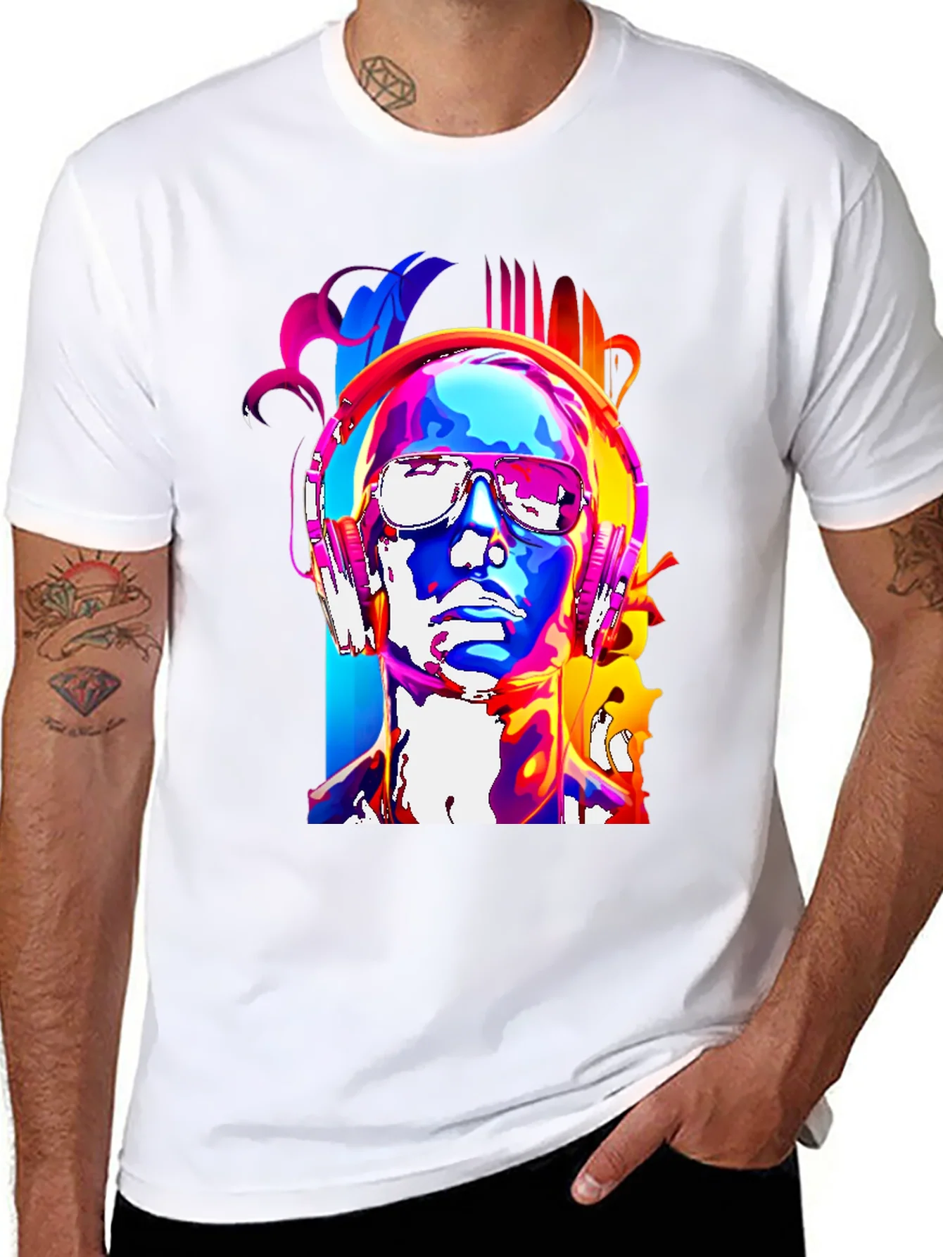 Vibrant Music Lover T-Shirt
