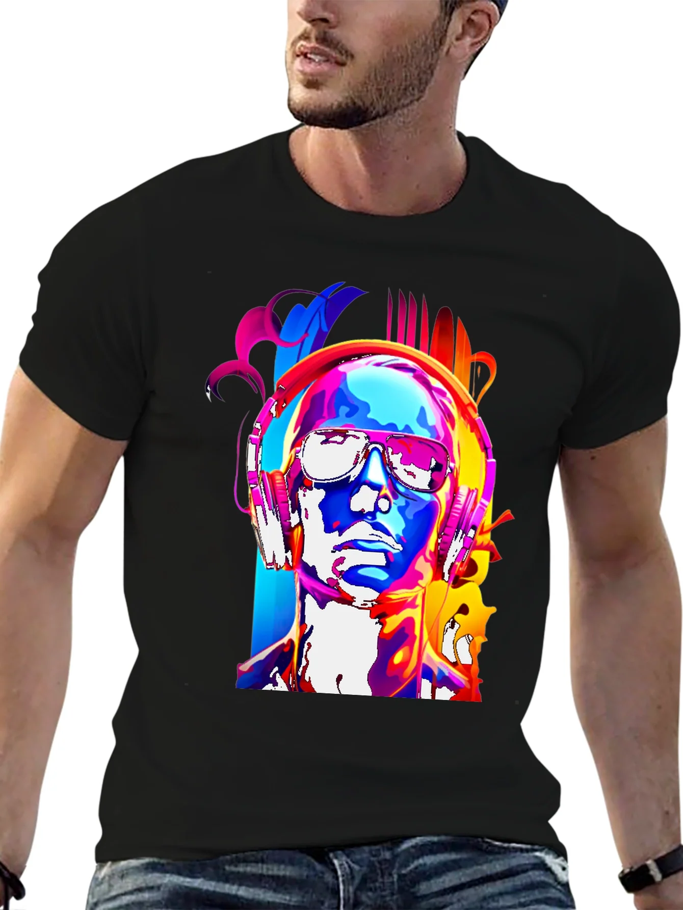 Vibrant Music Lover T-Shirt