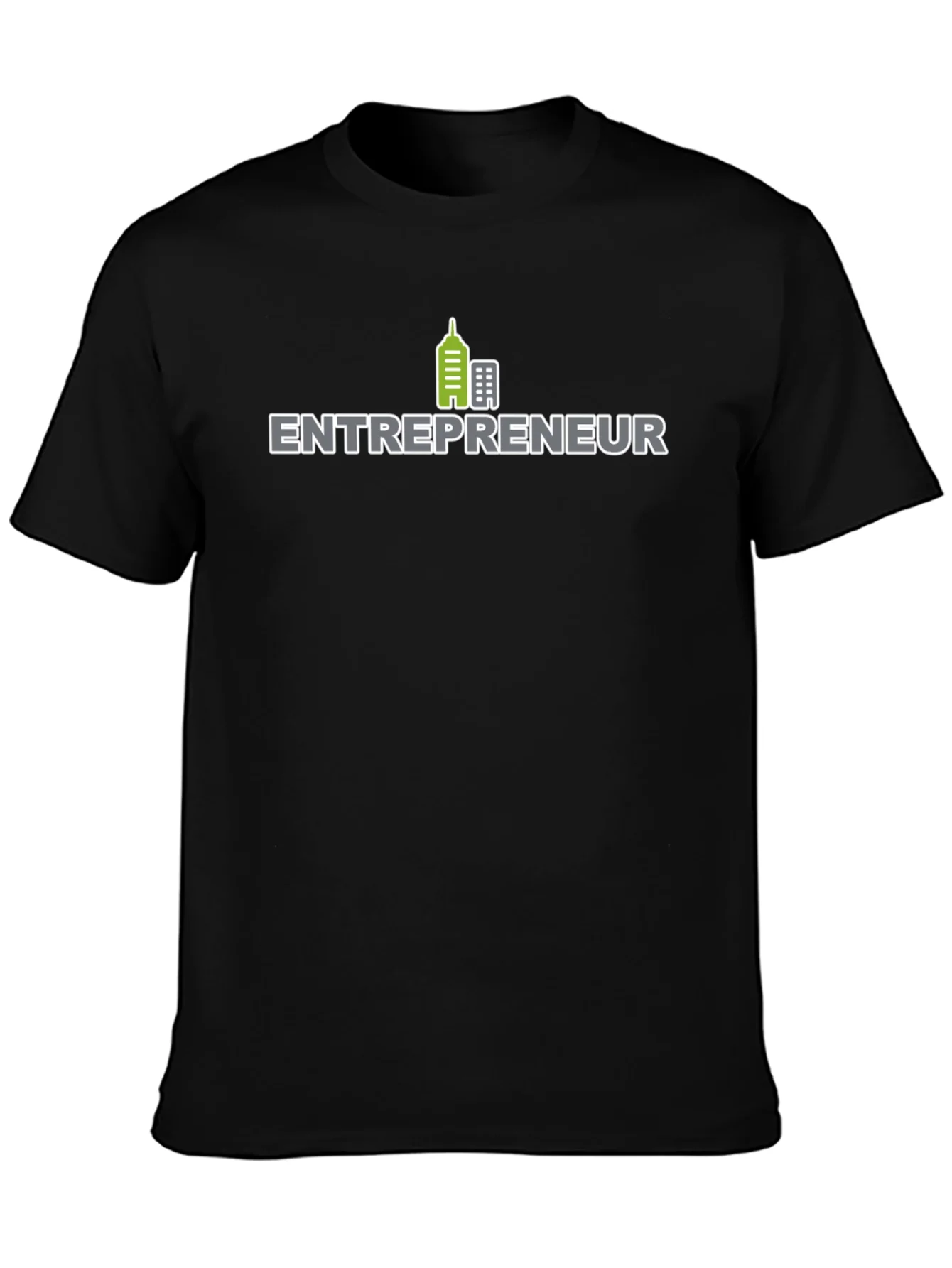 Entrepreneur Black T-Shirt - Building Success!