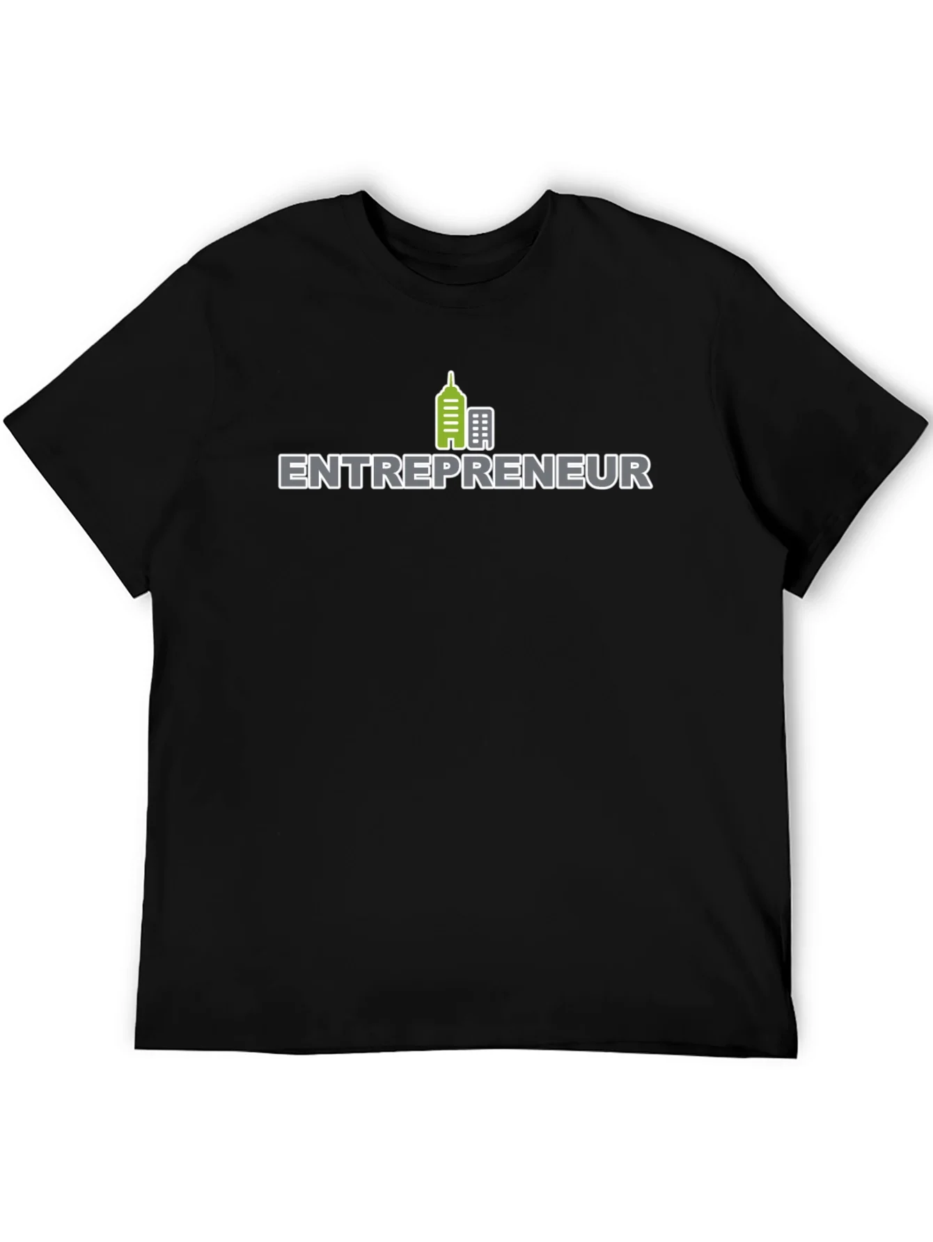 Entrepreneur Black T-Shirt - Building Success!