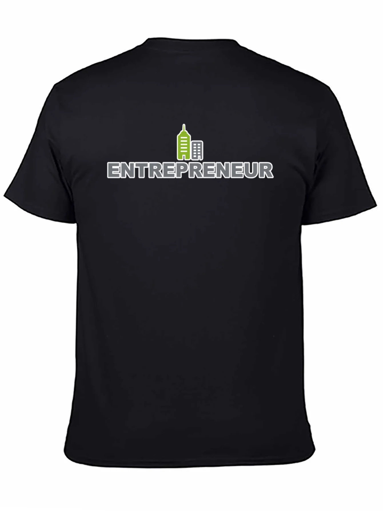 Entrepreneur Black T-Shirt - Building Success!