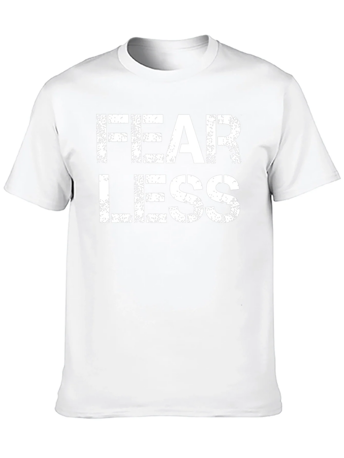 Fearless Black T-Shirt - Bold Graphic Tee