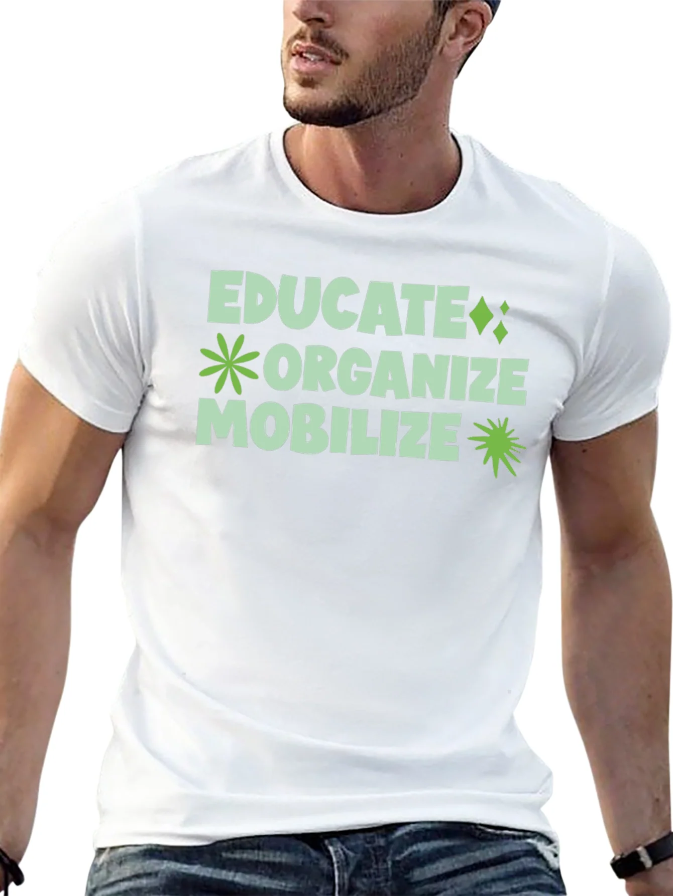 Educate Organize Mobilize Graphic Tee