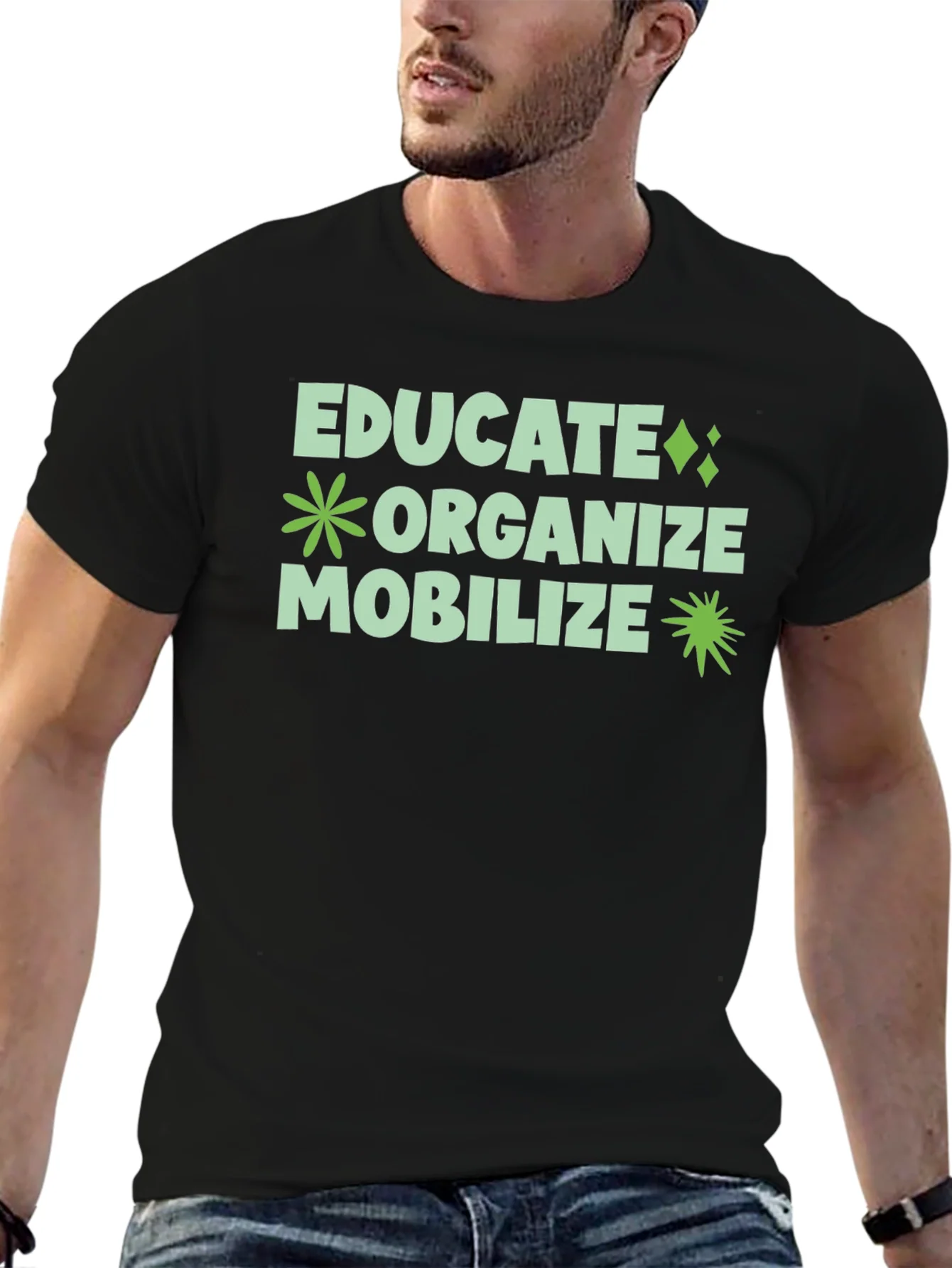 Educate Organize Mobilize Graphic Tee