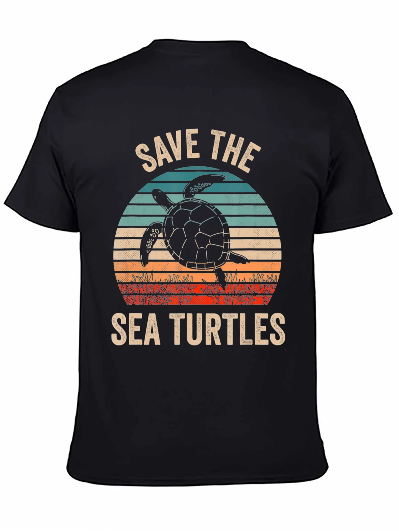 Save The Sea Turtles Graphic T-Shirt