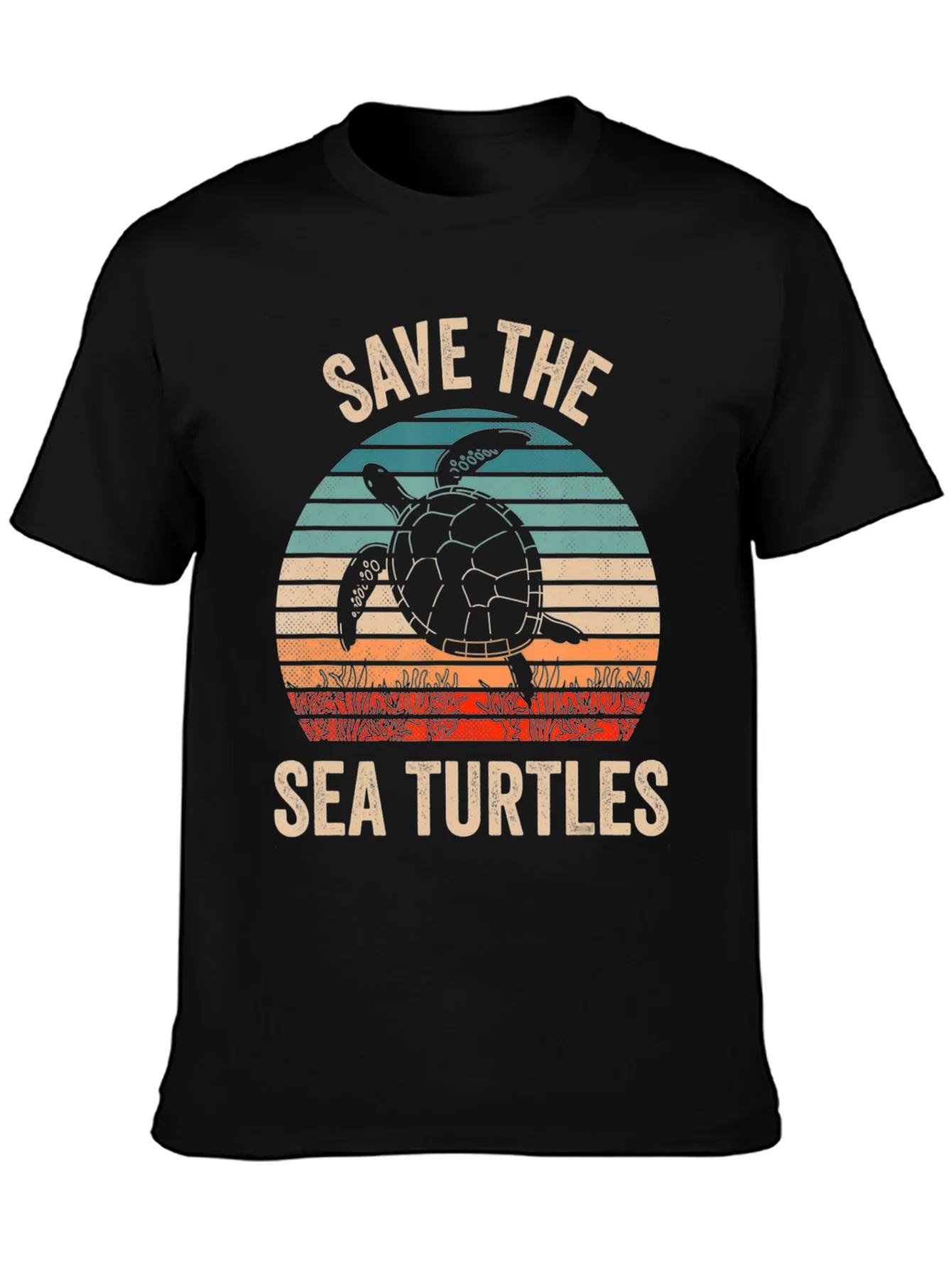 Save The Sea Turtles Graphic T-Shirt