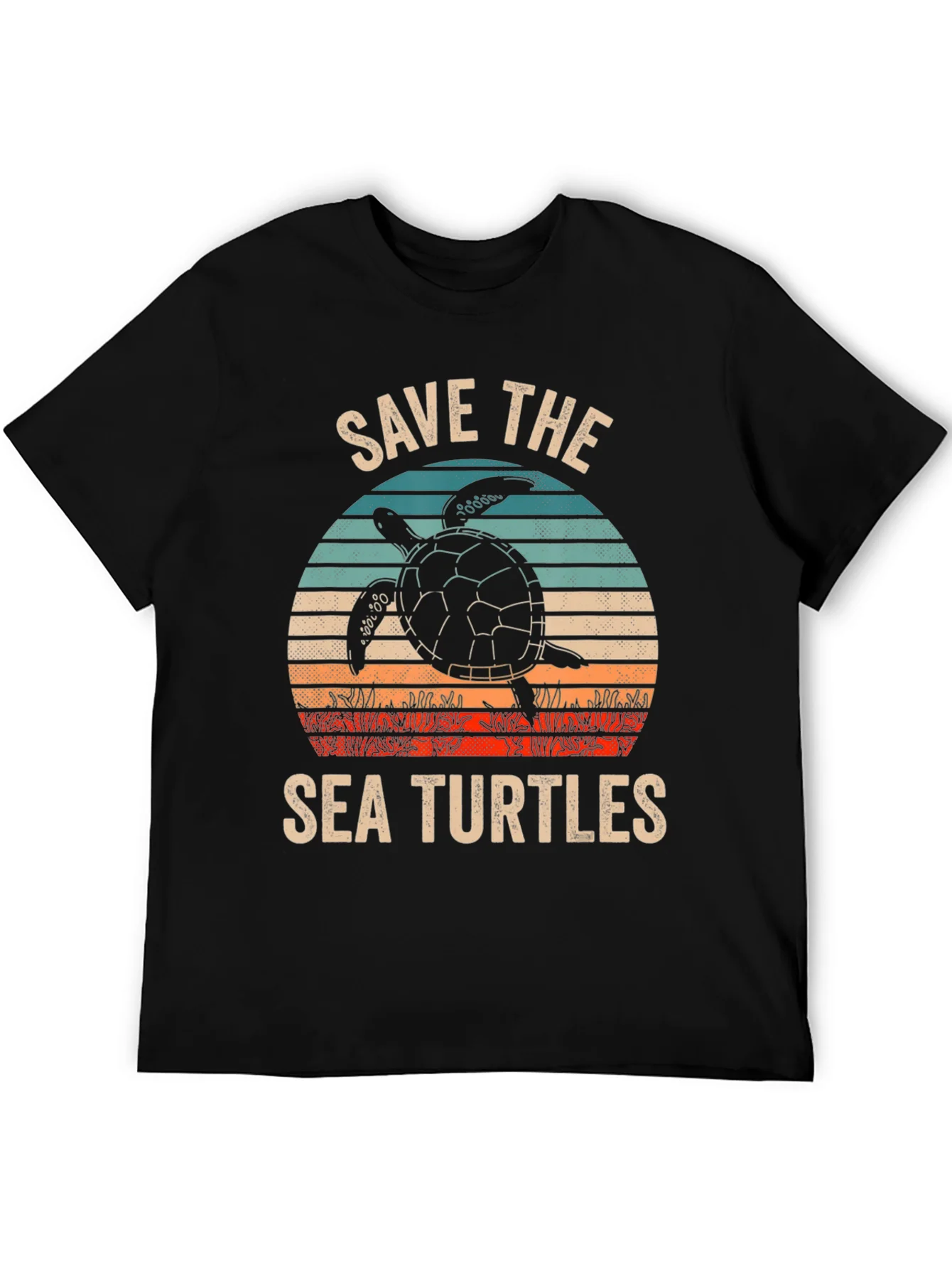 Save The Sea Turtles Graphic T-Shirt