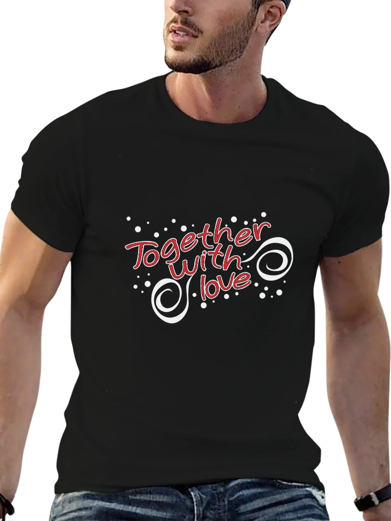 Together With Love Graphic T-Shirt