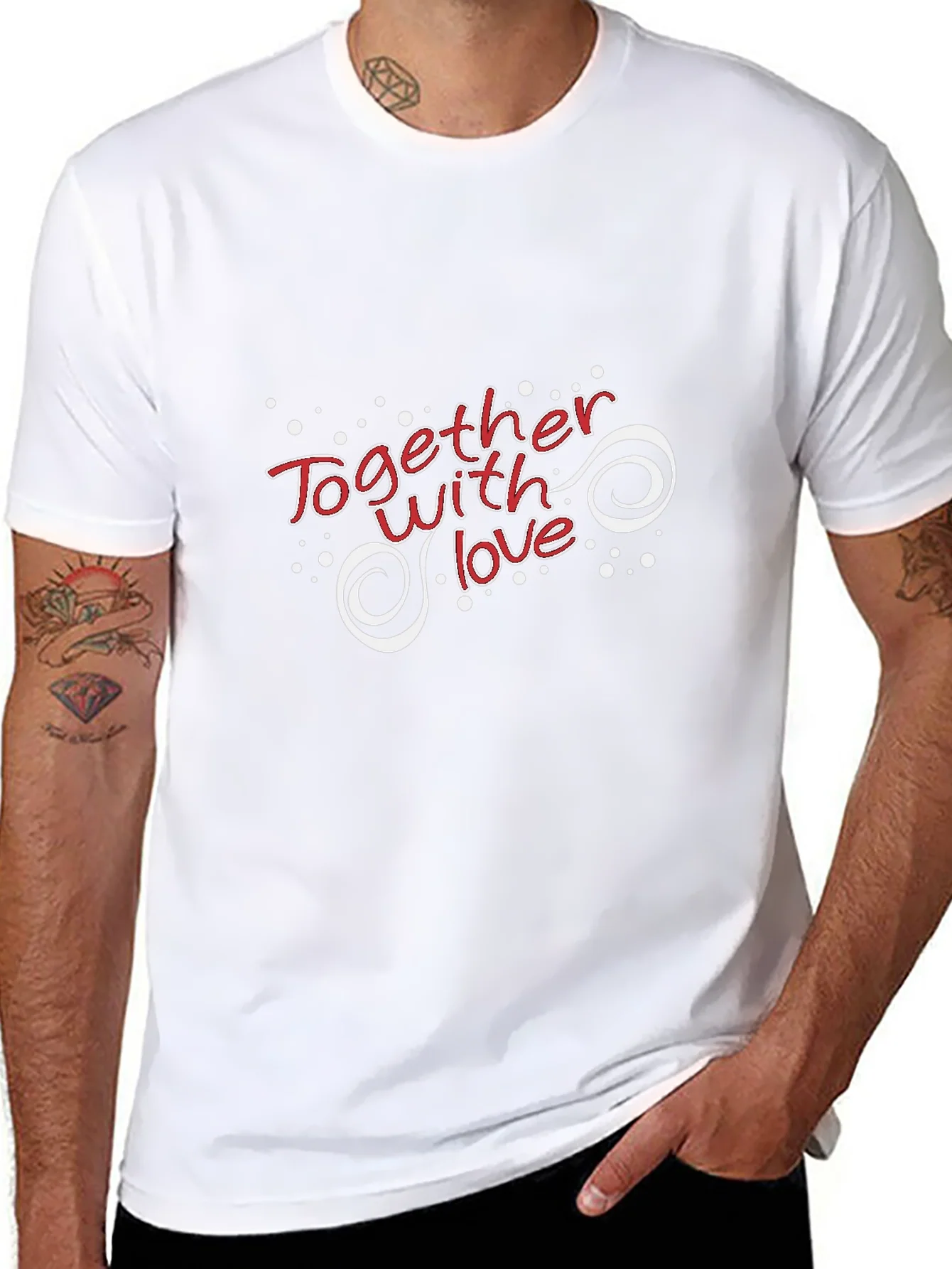 Together With Love Graphic T-Shirt