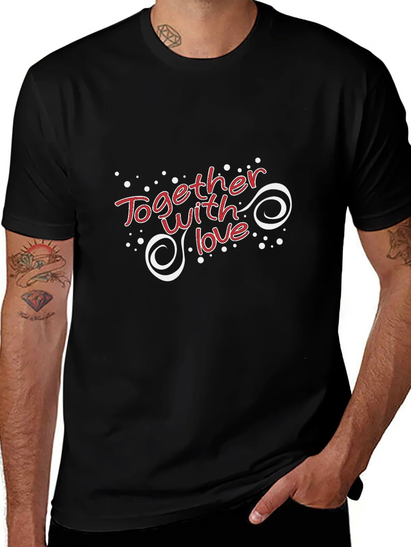 Together With Love Graphic T-Shirt