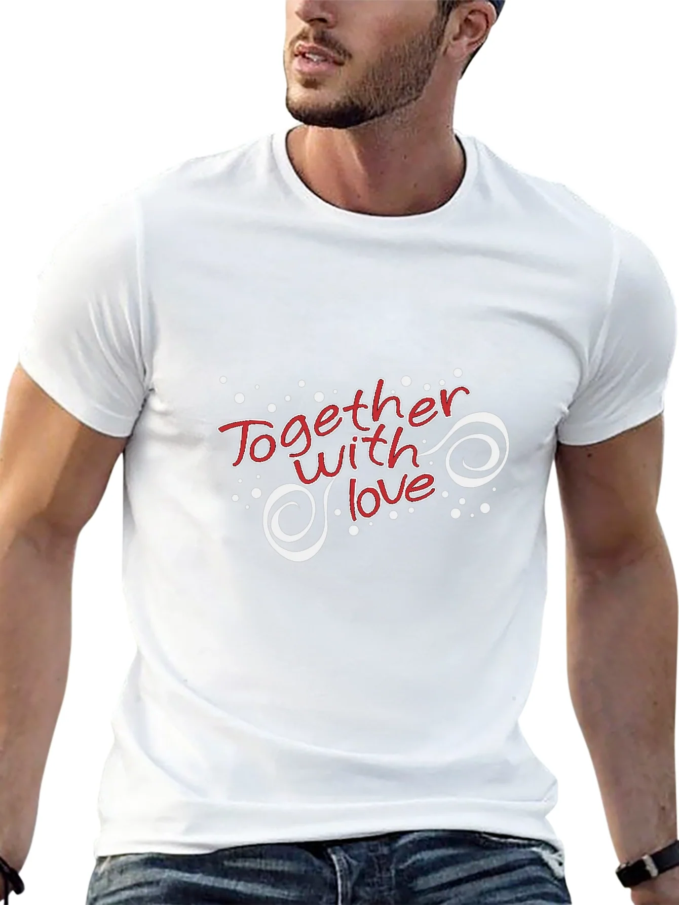 Together With Love Graphic T-Shirt