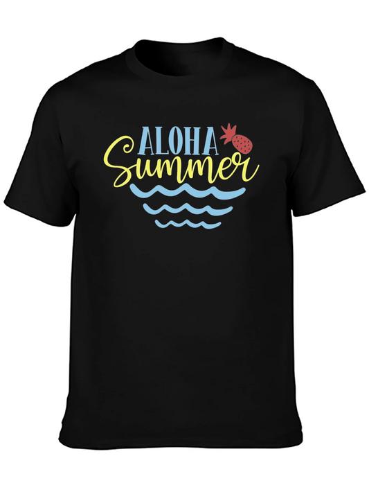 Aloha Summer Graphic T-Shirt