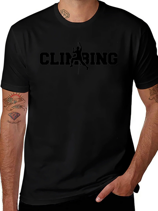 Climbing Enthusiast Graphic T-Shirt