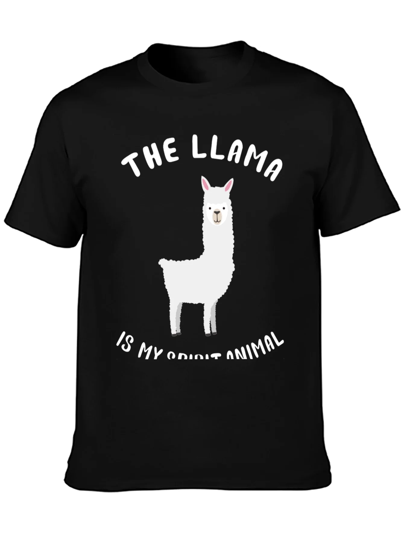 Llama Spirit Animal Graphic Tee