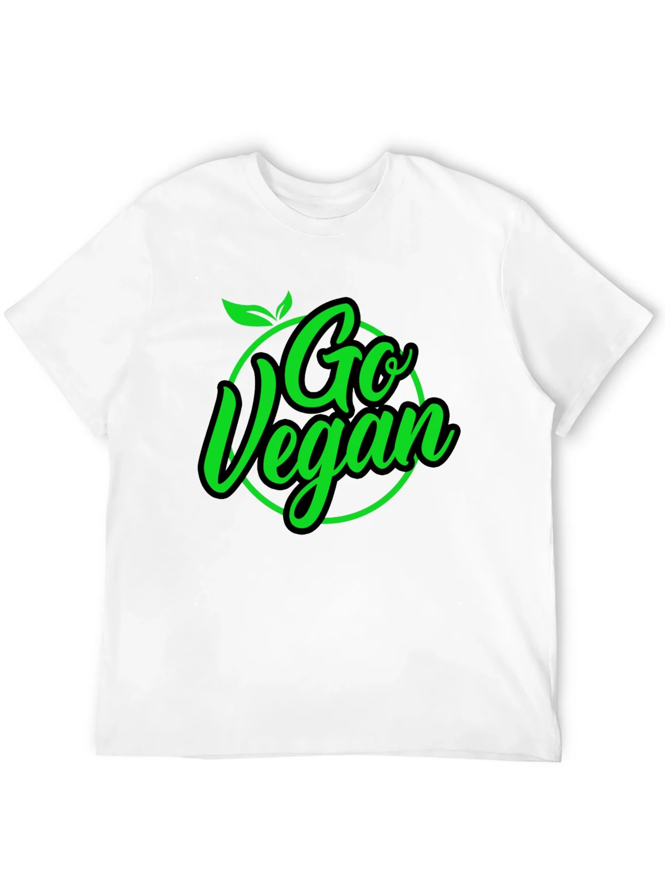 Go Vegan Black T-Shirt
