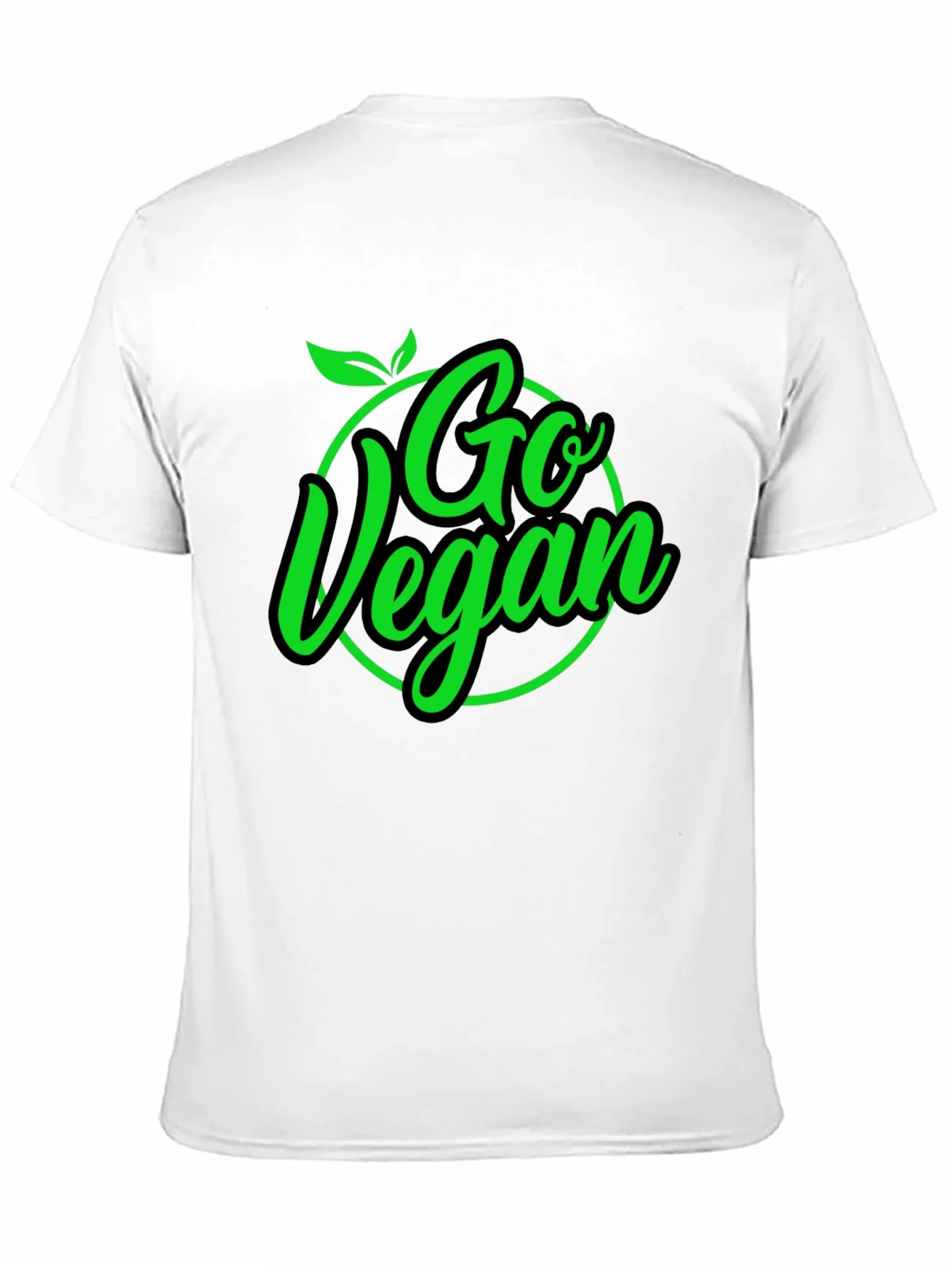 Go Vegan Black T-Shirt