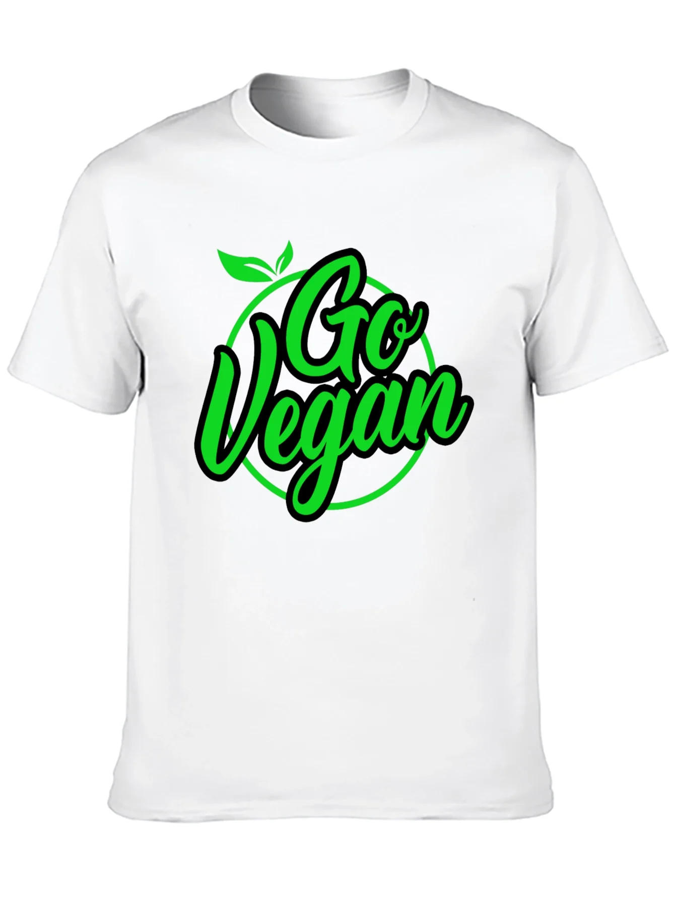 Go Vegan Black T-Shirt