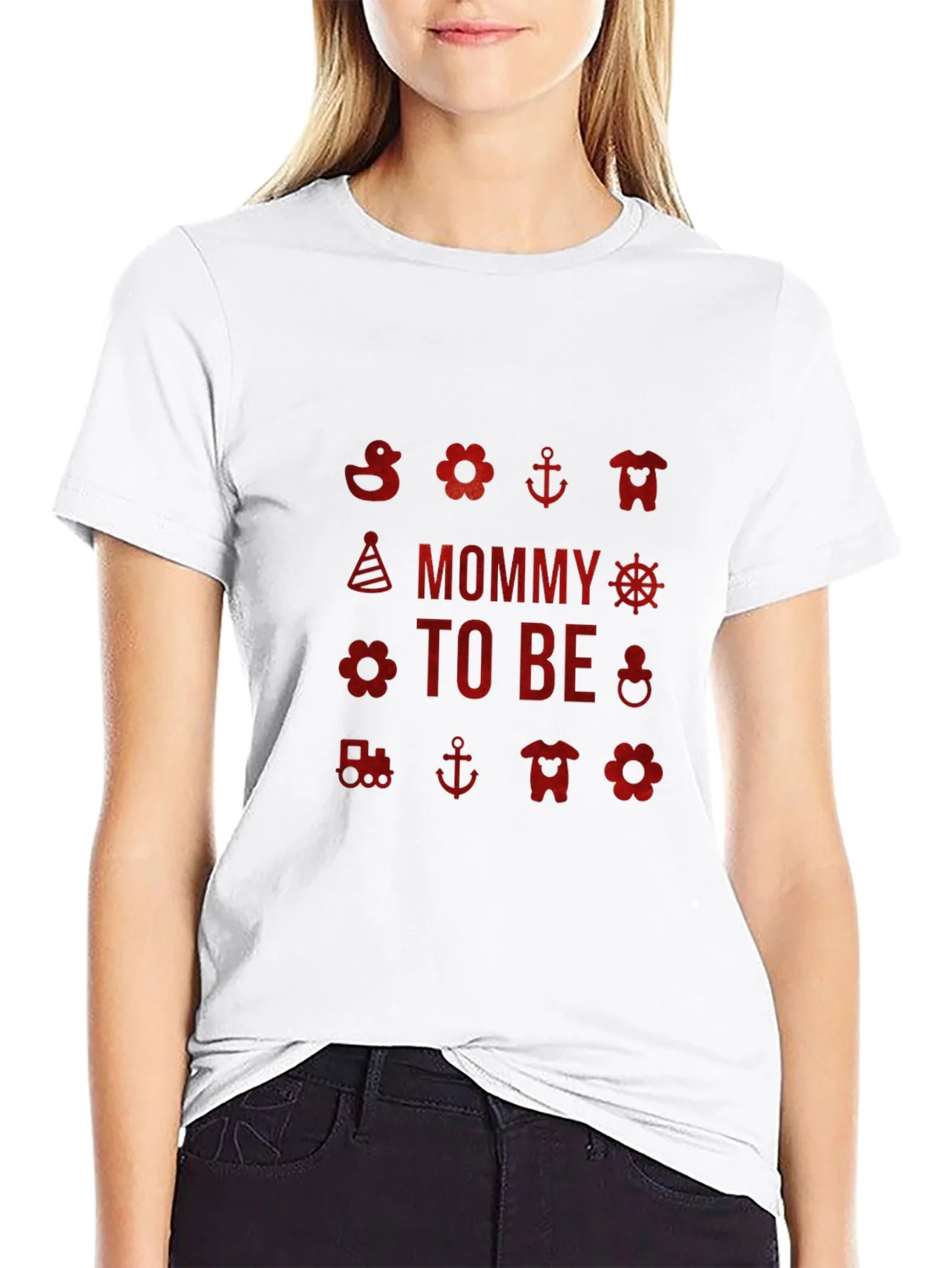 Mommy To Be Graphic T-Shirt - Expecting Mothers