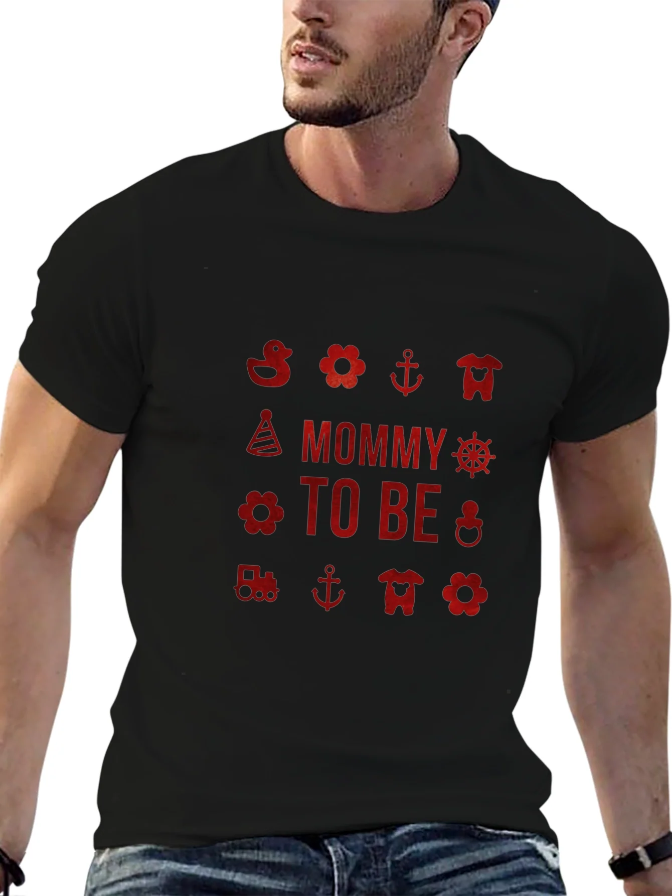Mommy To Be Graphic T-Shirt - Expecting Mothers