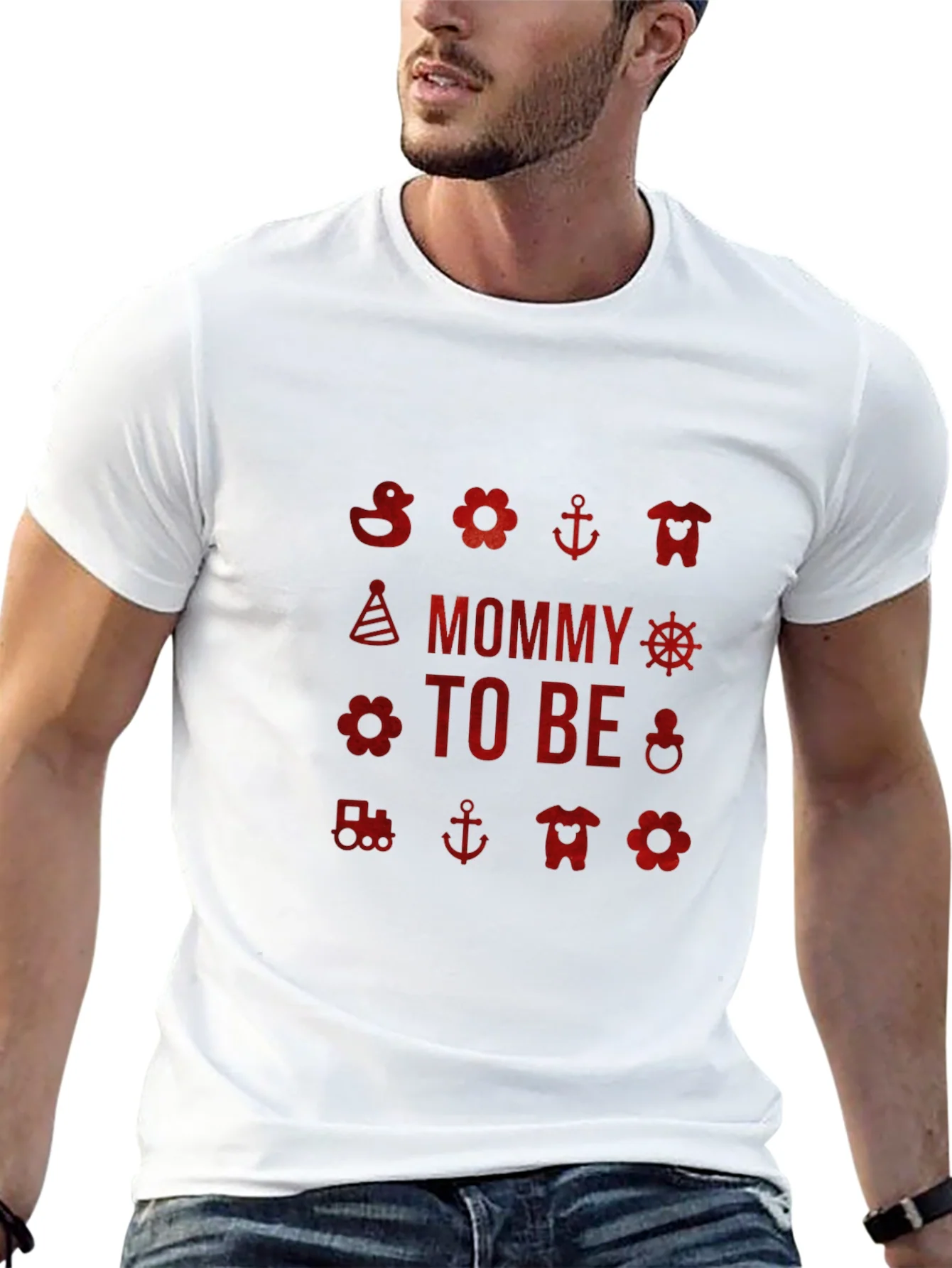 Mommy To Be Graphic T-Shirt - Expecting Mothers