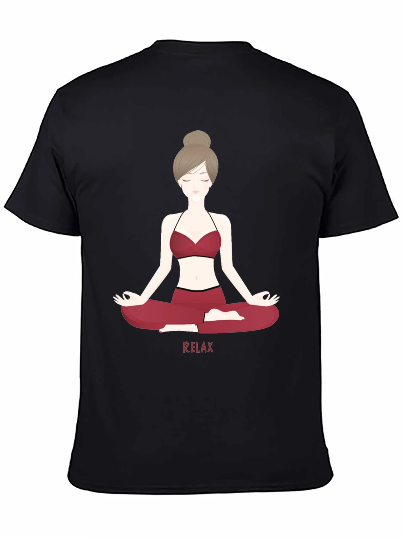 Relax Yoga T-Shirt - Stylish Graphic Tee