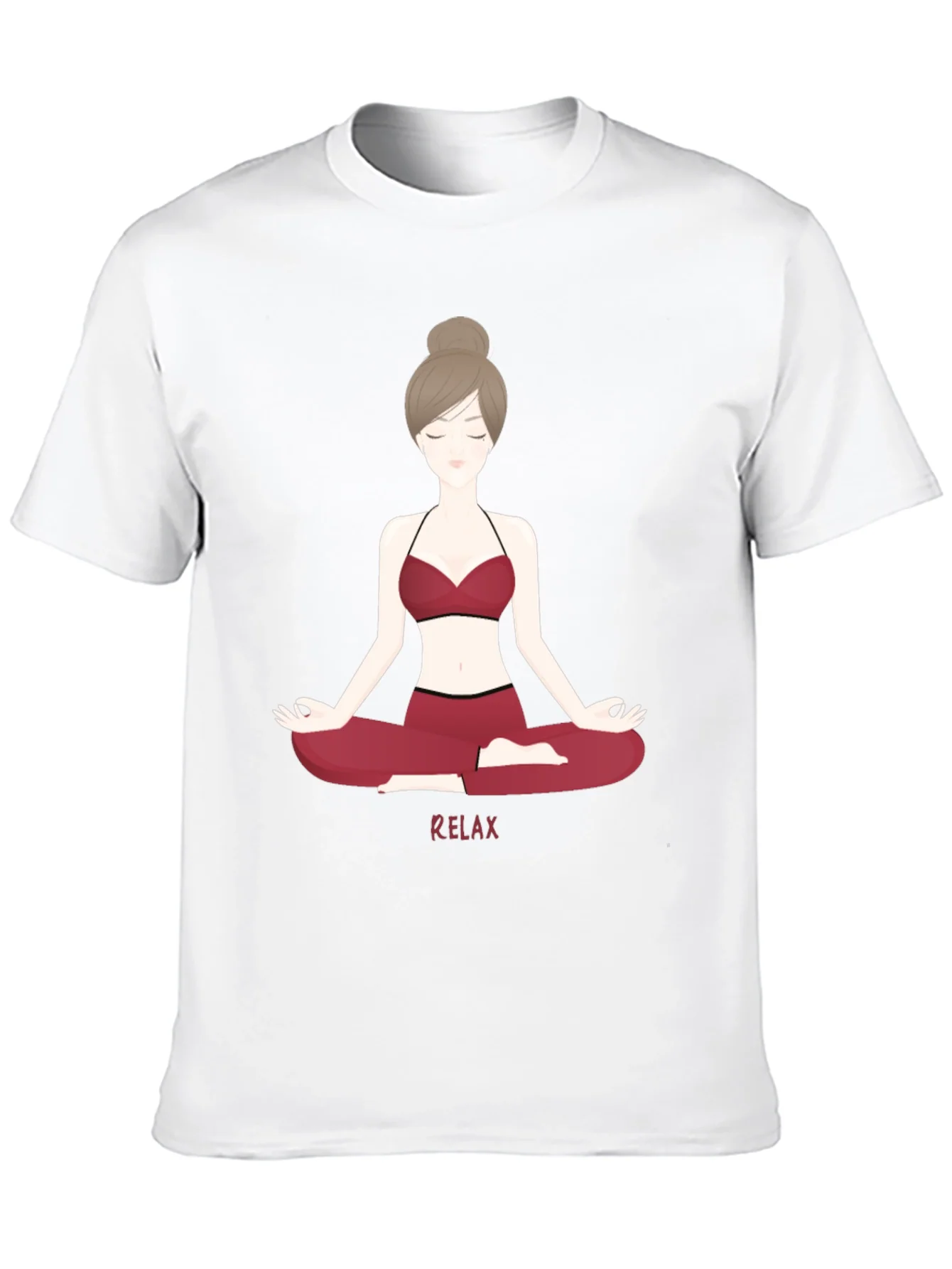 Relax Yoga T-Shirt - Stylish Graphic Tee