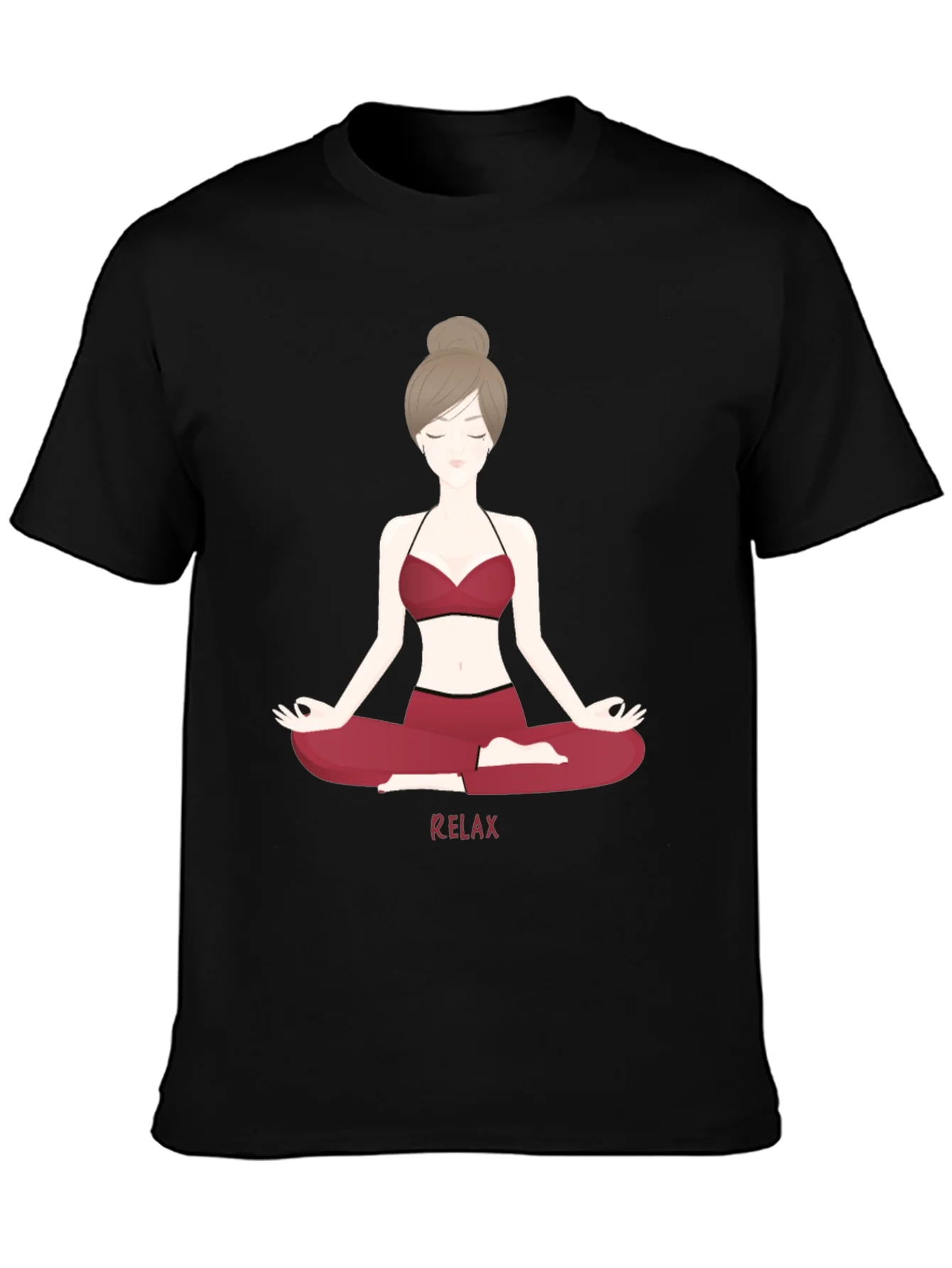 Relax Yoga T-Shirt - Stylish Graphic Tee