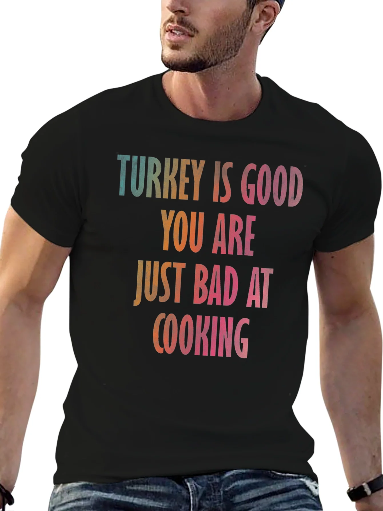 Funny Thanksgiving Turkey Cooking T-Shirt