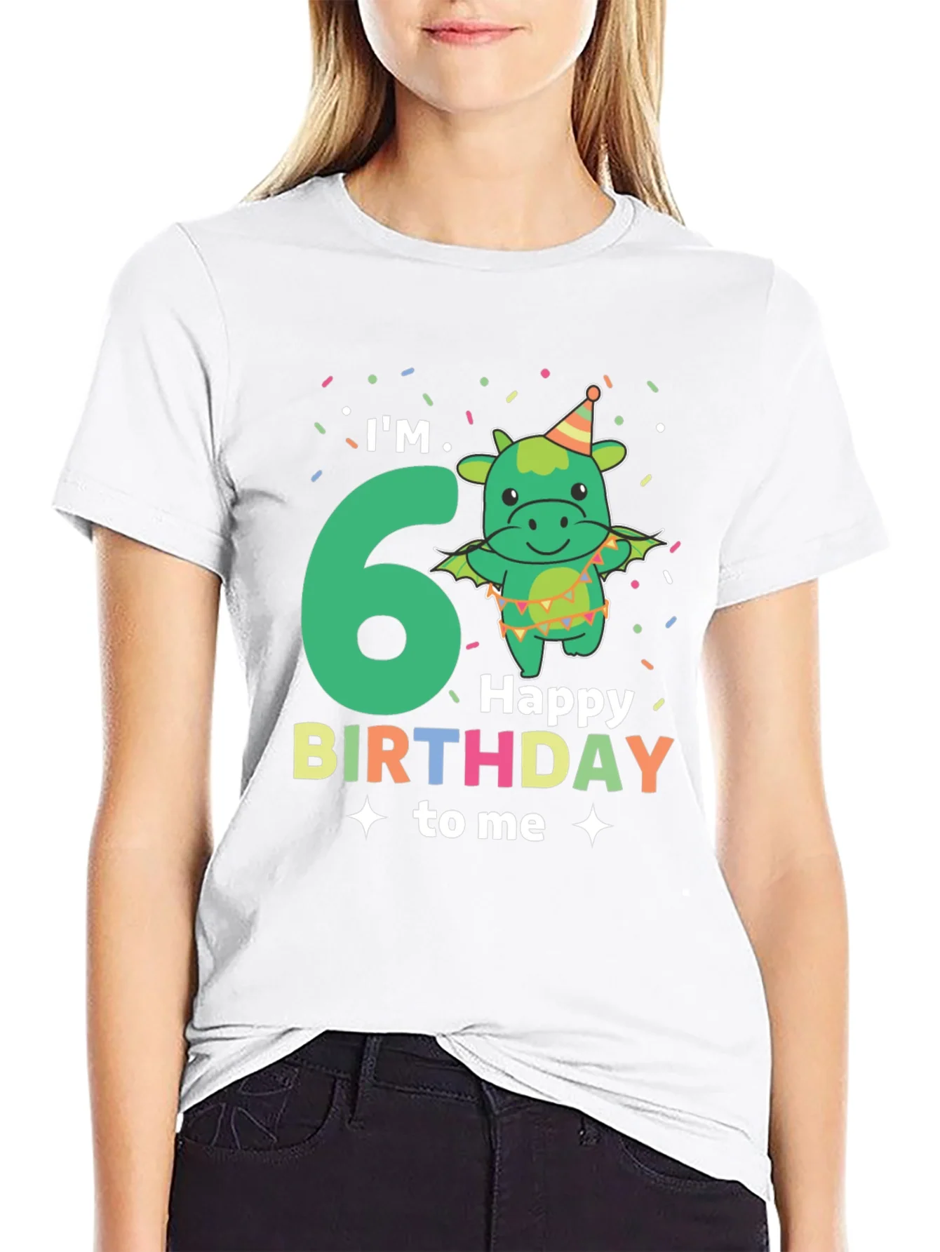 Im 6! Dragon Birthday T-Shirt