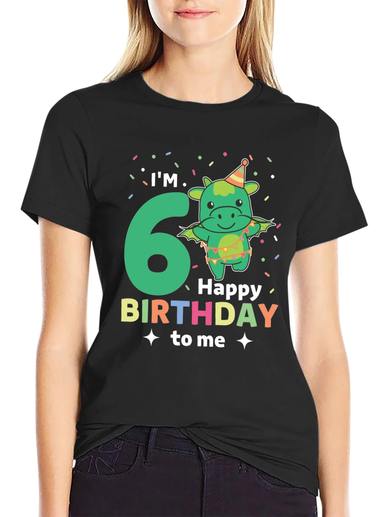 Im 6! Dragon Birthday T-Shirt