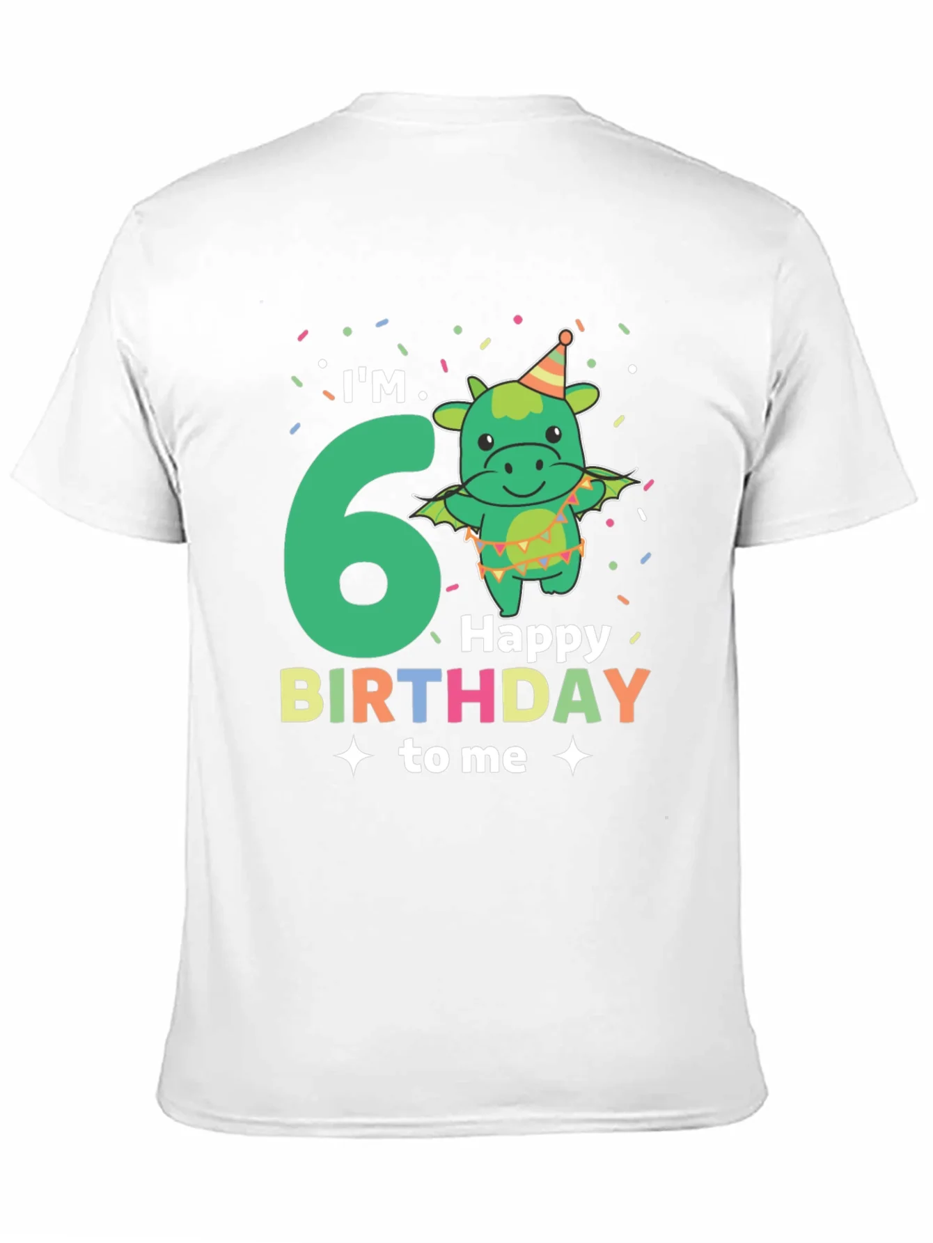 Im 6! Dragon Birthday T-Shirt