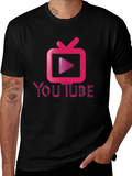 YouTube Inspired Graphic Tee