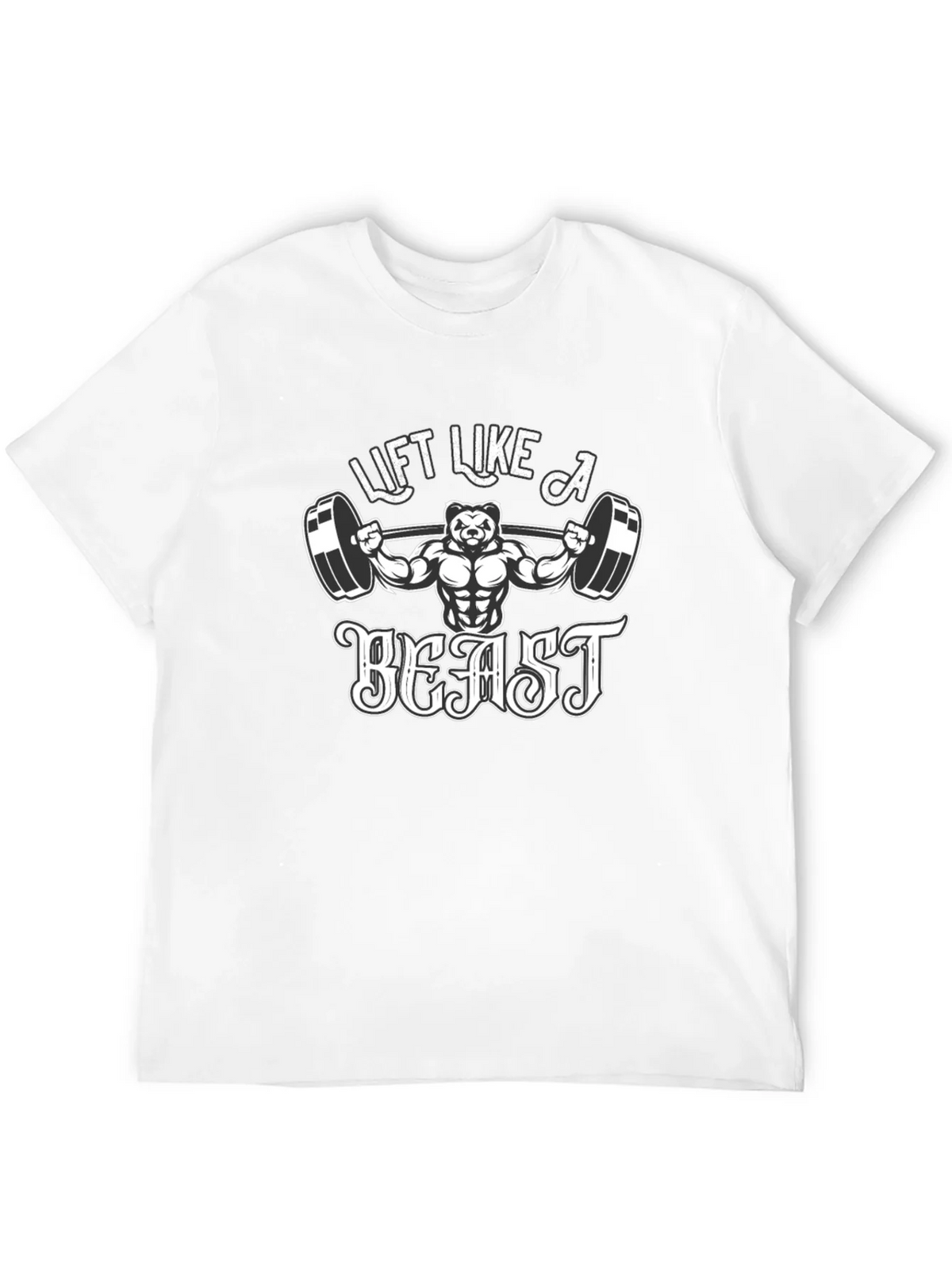 Lift Like A Beast Black T-Shirt