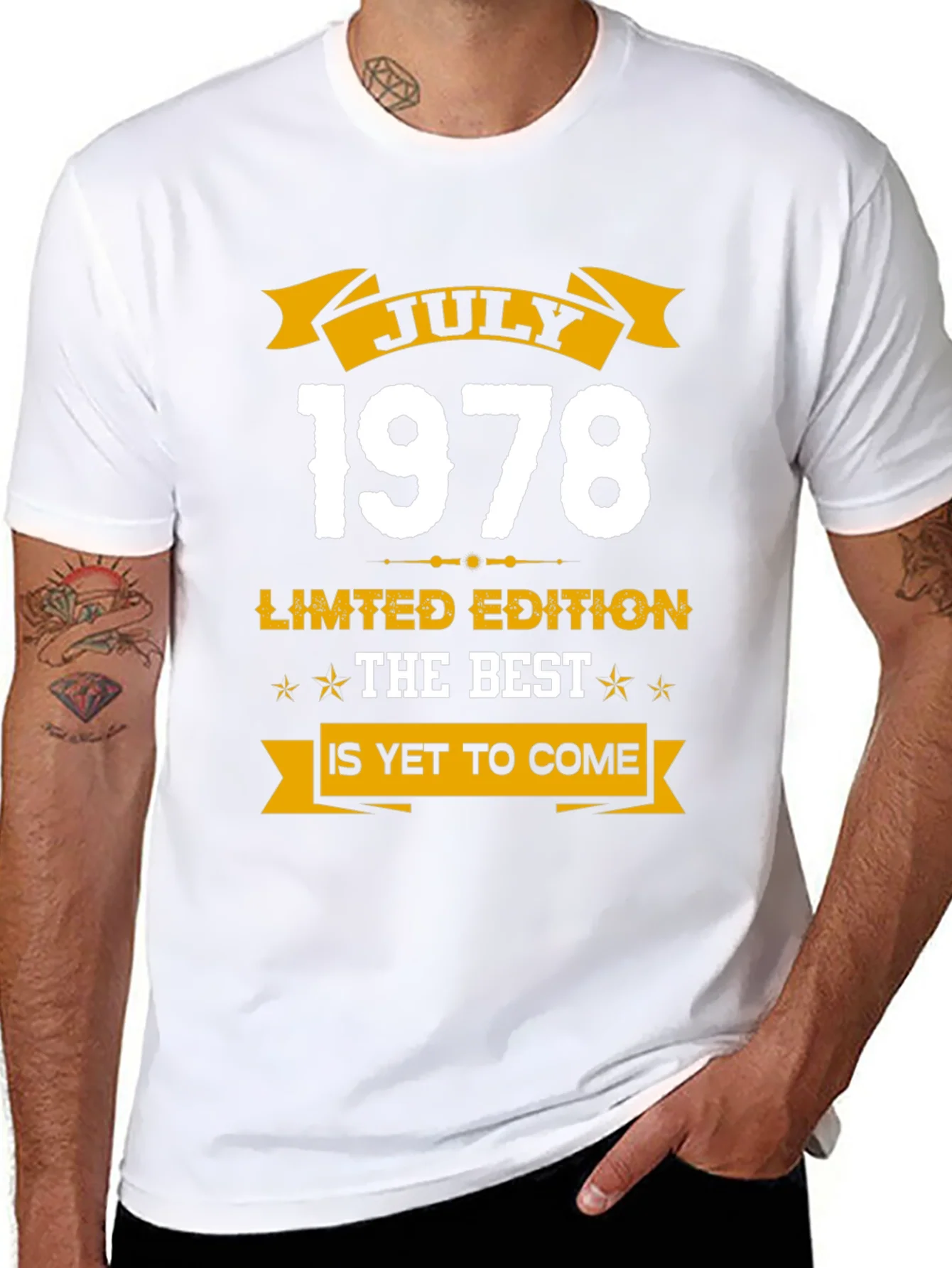 July 1978 Limited Edition Birthday T-Shirt