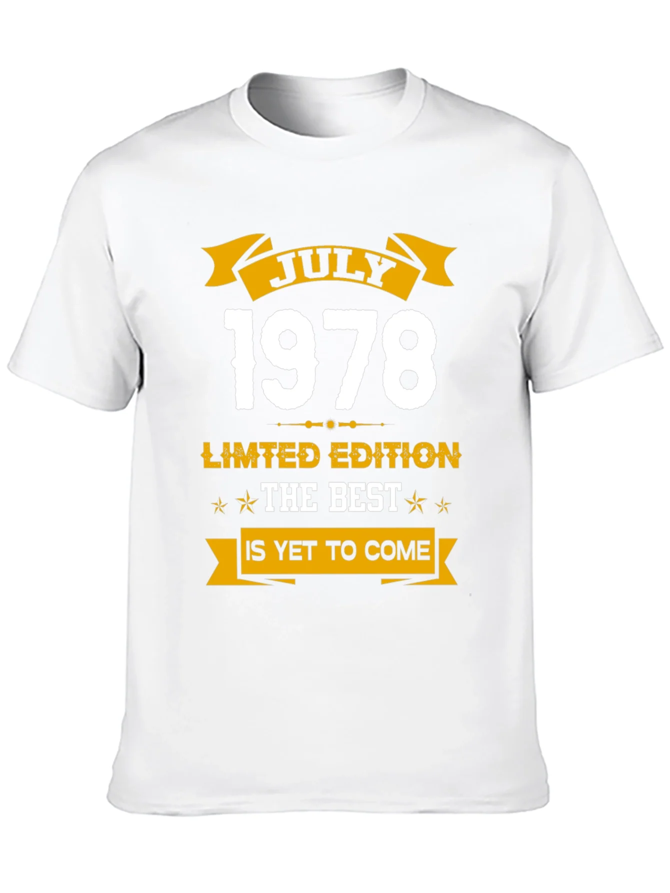 July 1978 Limited Edition Birthday T-Shirt