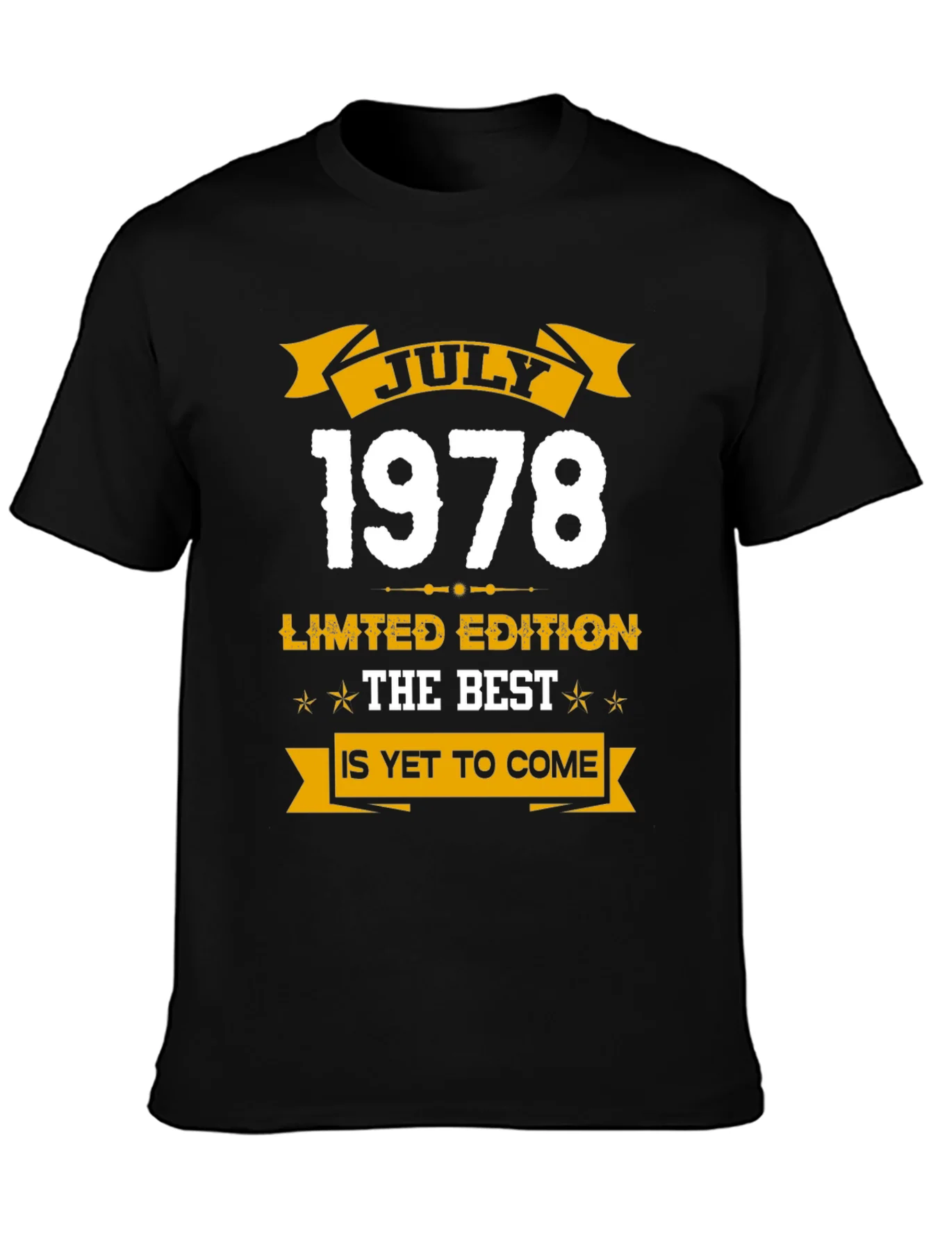 July 1978 Limited Edition Birthday T-Shirt