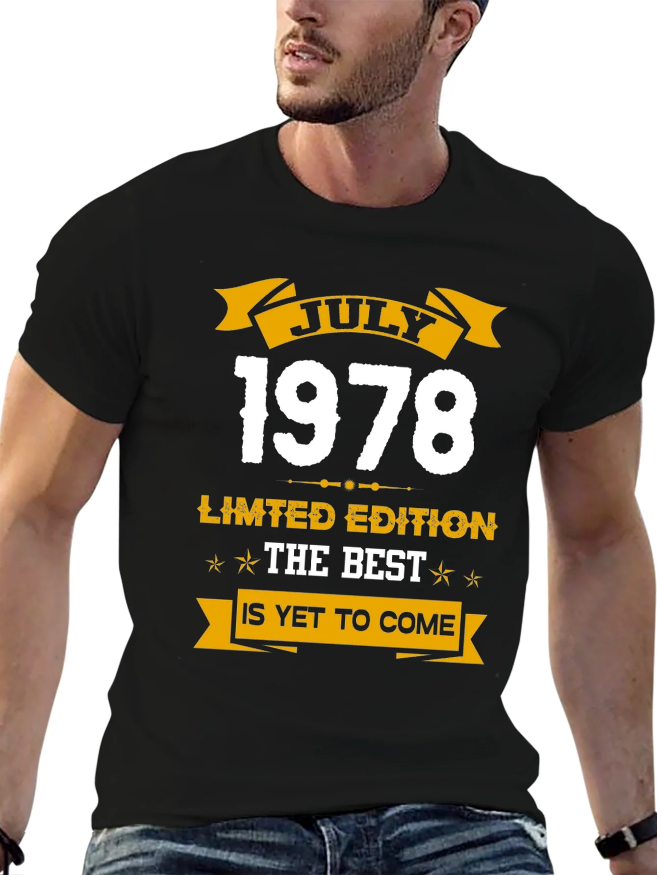 July 1978 Limited Edition Birthday T-Shirt