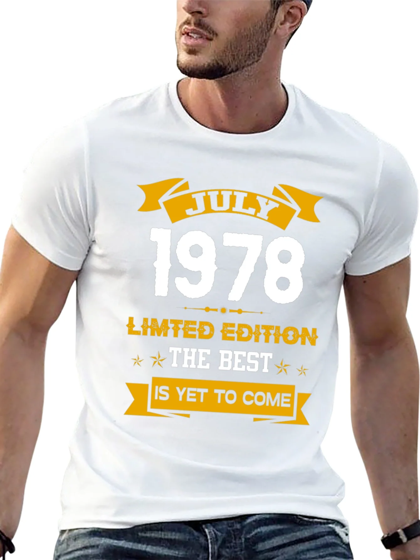 July 1978 Limited Edition Birthday T-Shirt